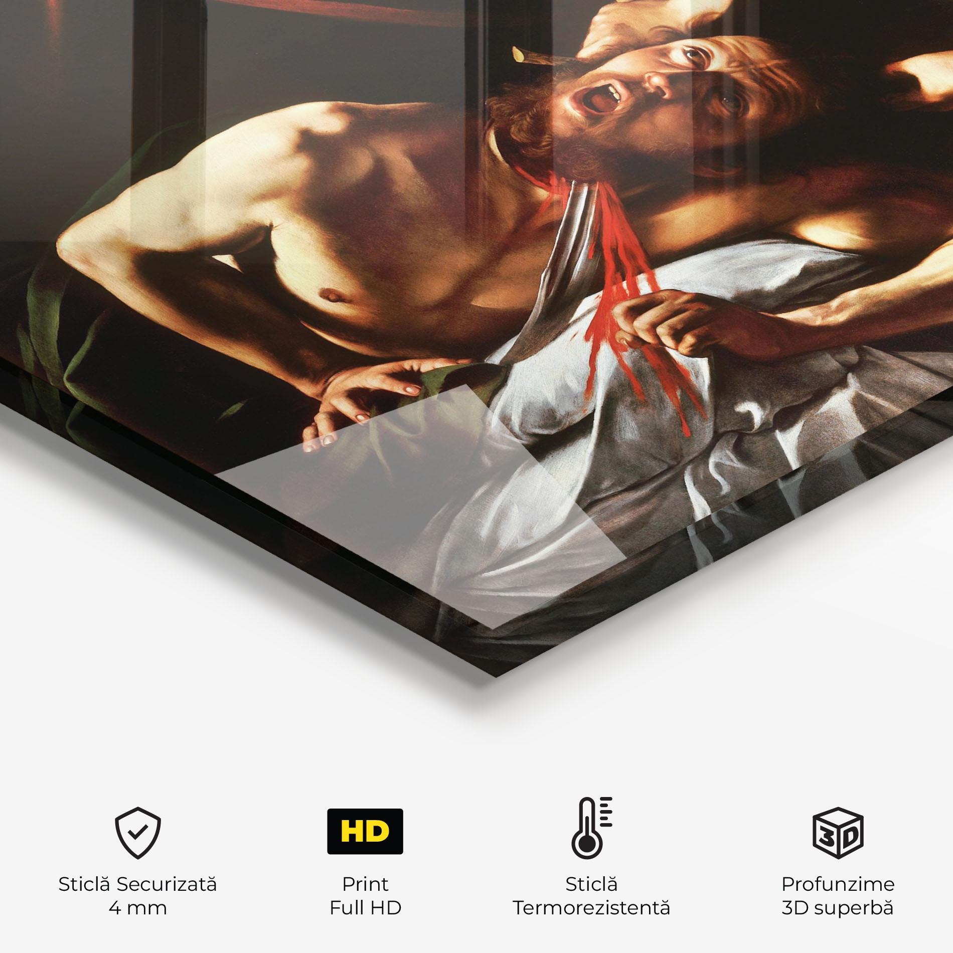 Panou Sticla Bucatarie Judith Beheading mockup 2