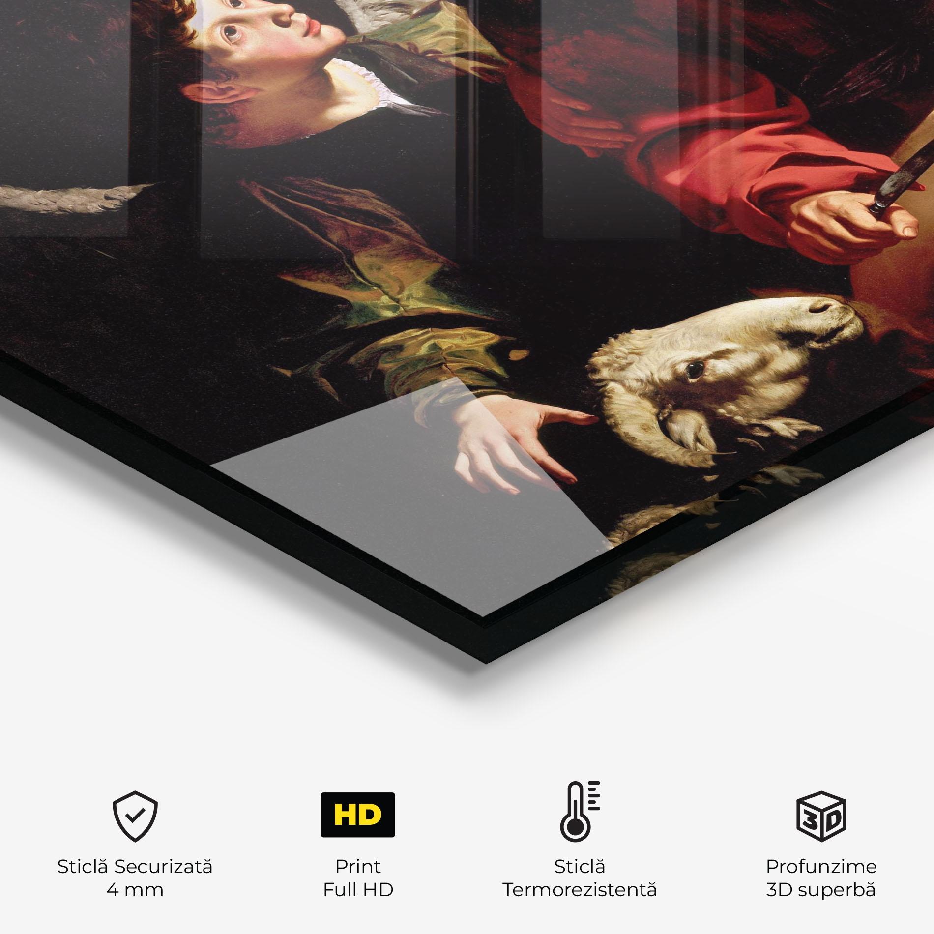 Panou Sticla Bucatarie Sacrifice Of Isaac mockup 2