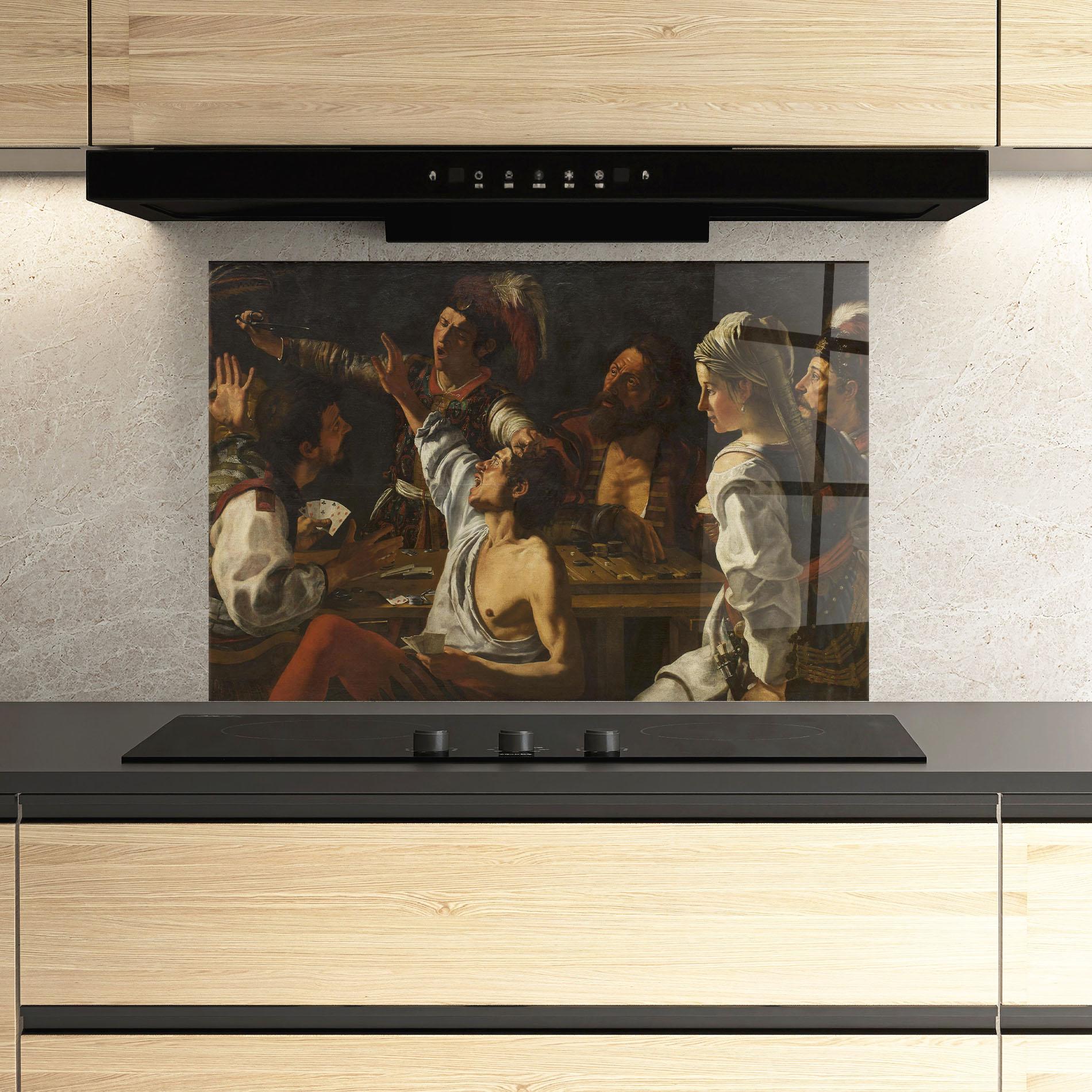 Panou Sticla Bucatarie Rombouts Backgammon mockup 3