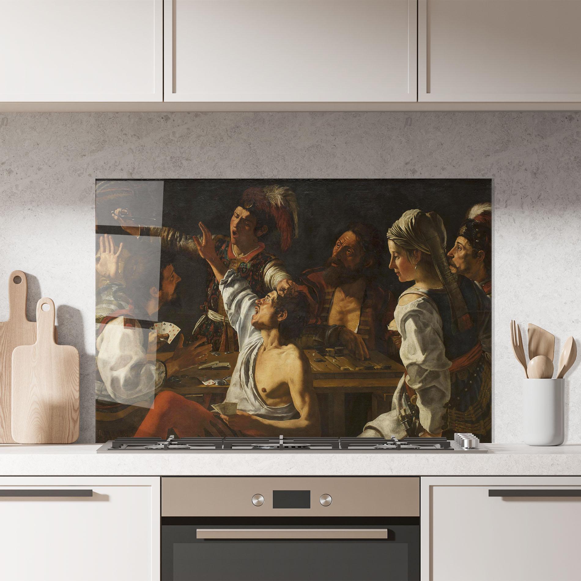 Panou Sticla Bucatarie Rombouts Backgammon mockup 7