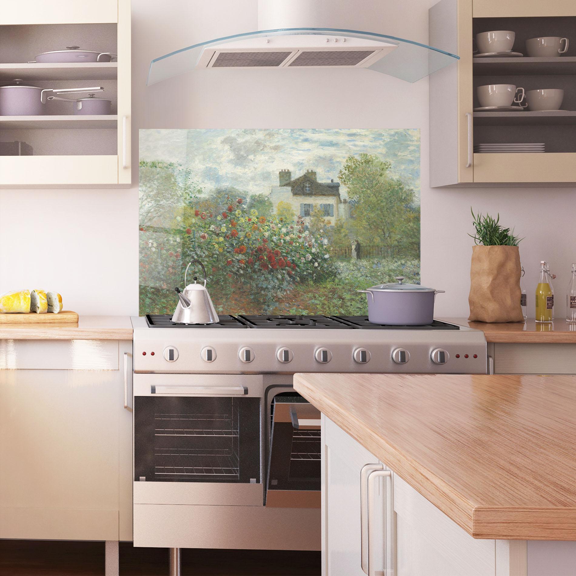 Panou Sticla Bucatarie Garden In Argenteuil mockup 1