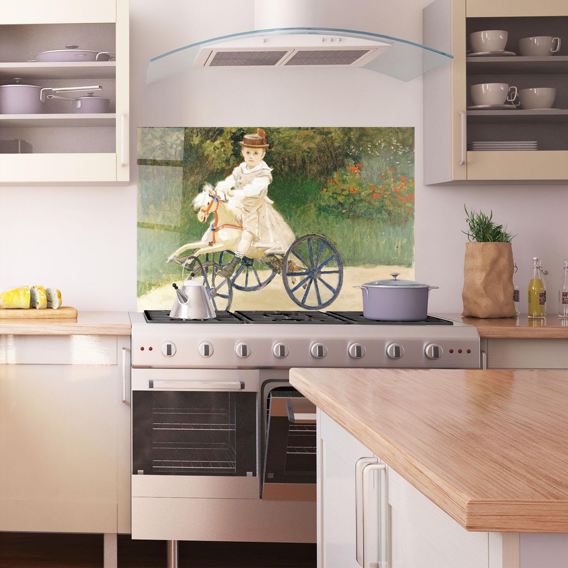 Panou Sticla Bucatarie Hobby Horse mockup 1