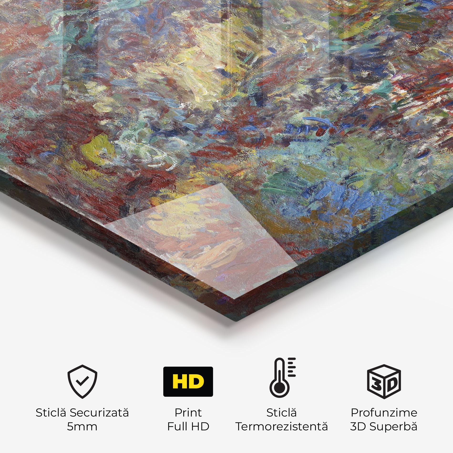 Panou Sticla Bucatarie The Japanese Footbridge mockup 2