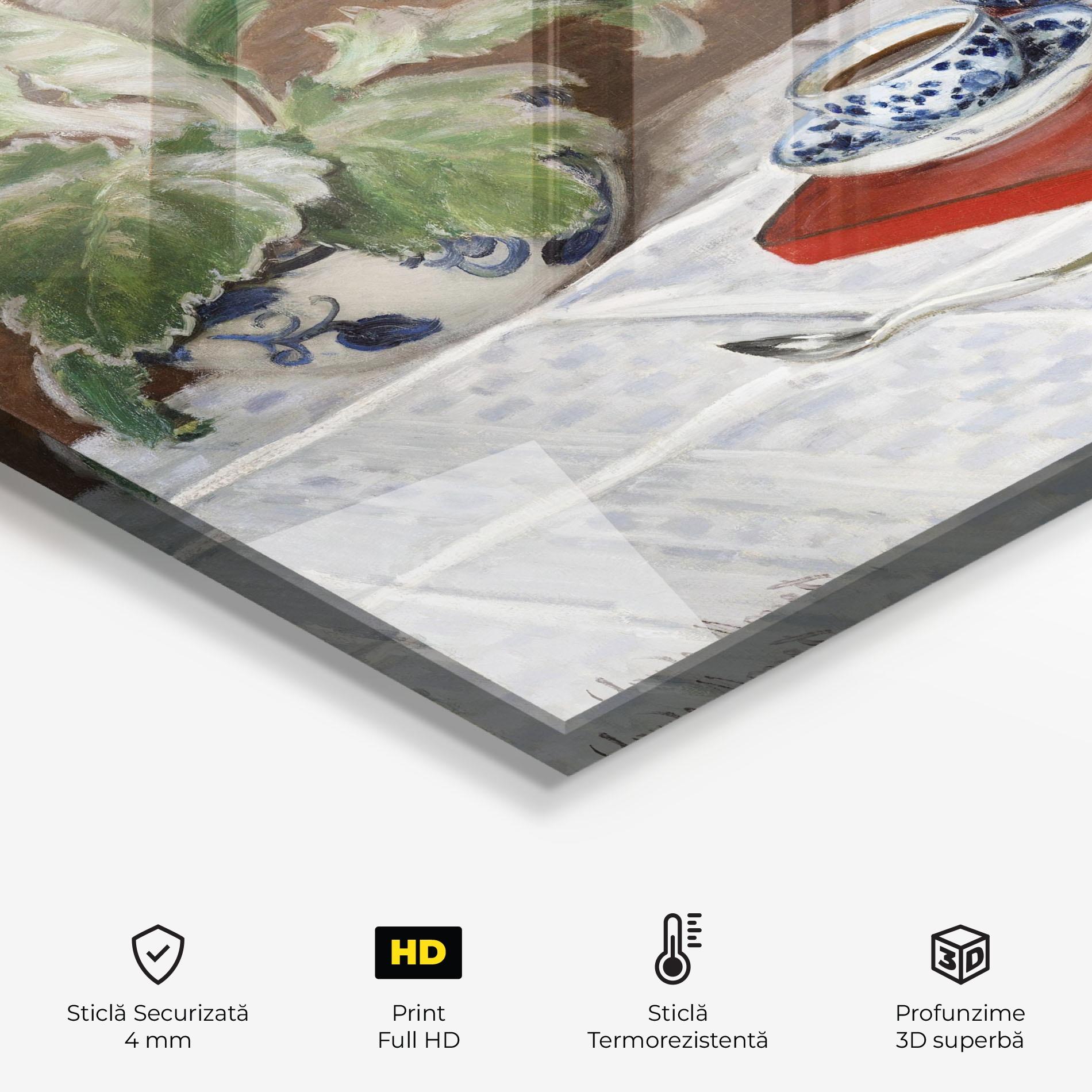 Panou Sticla Bucatarie Tea Service mockup 2