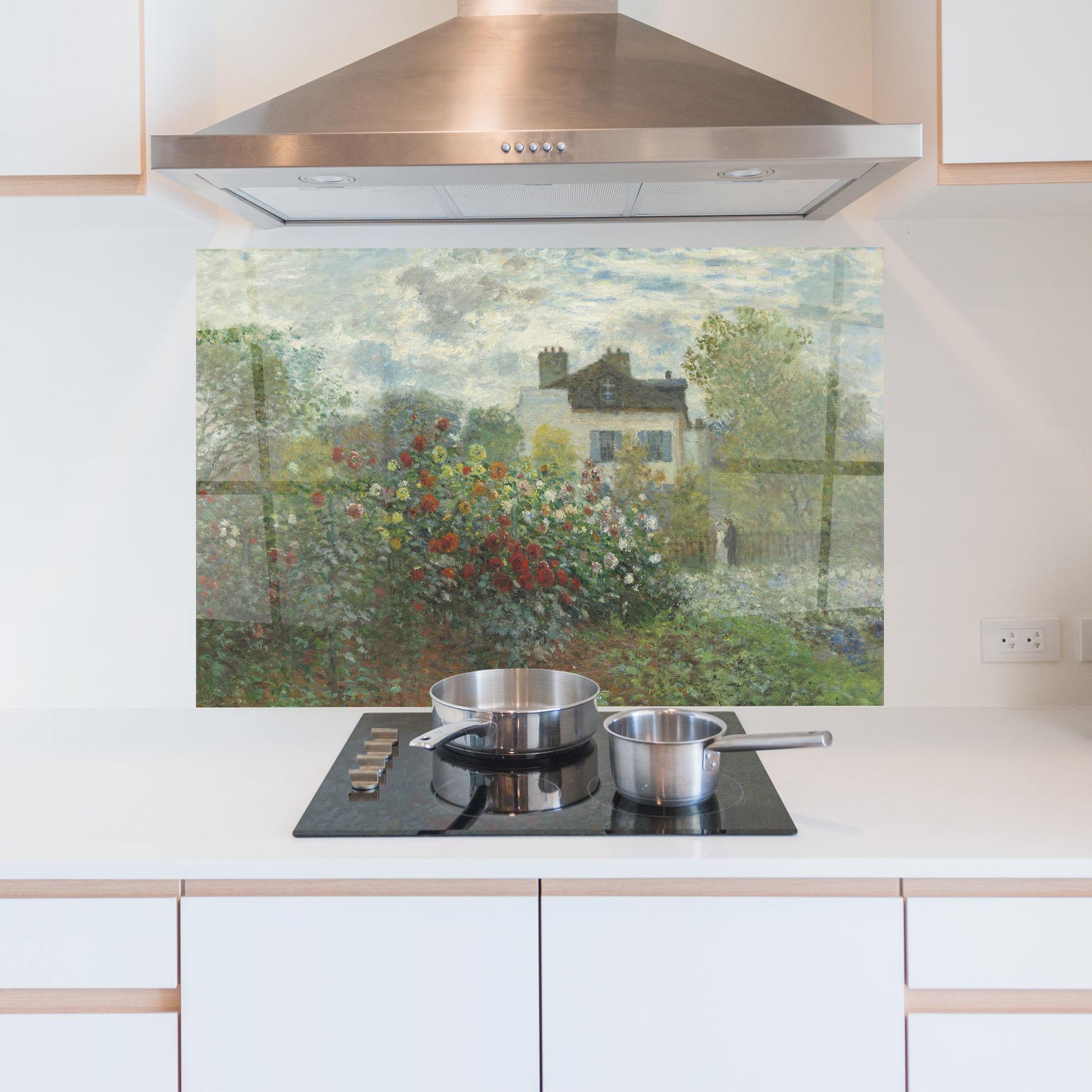 Panou Sticla Bucatarie Garden In Argenteuil mockup 5