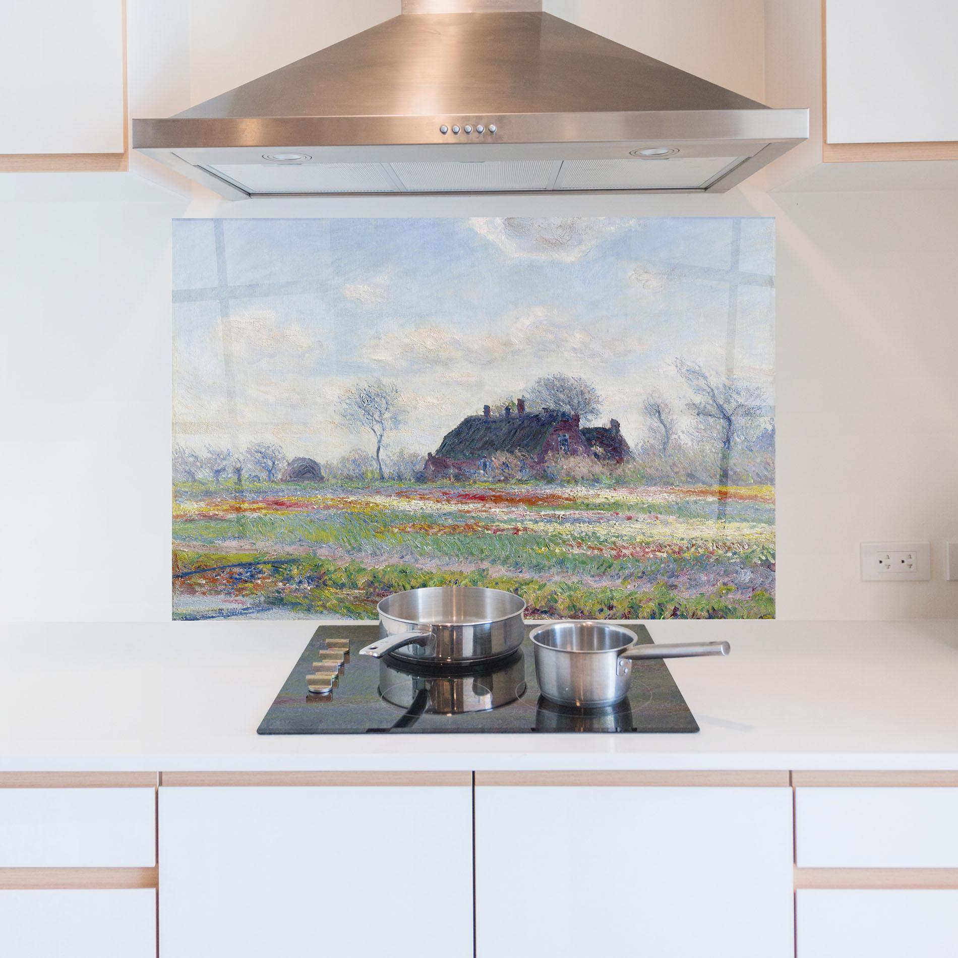 Panou Sticla Bucatarie Tulip Fields At Sassenheim mockup 5