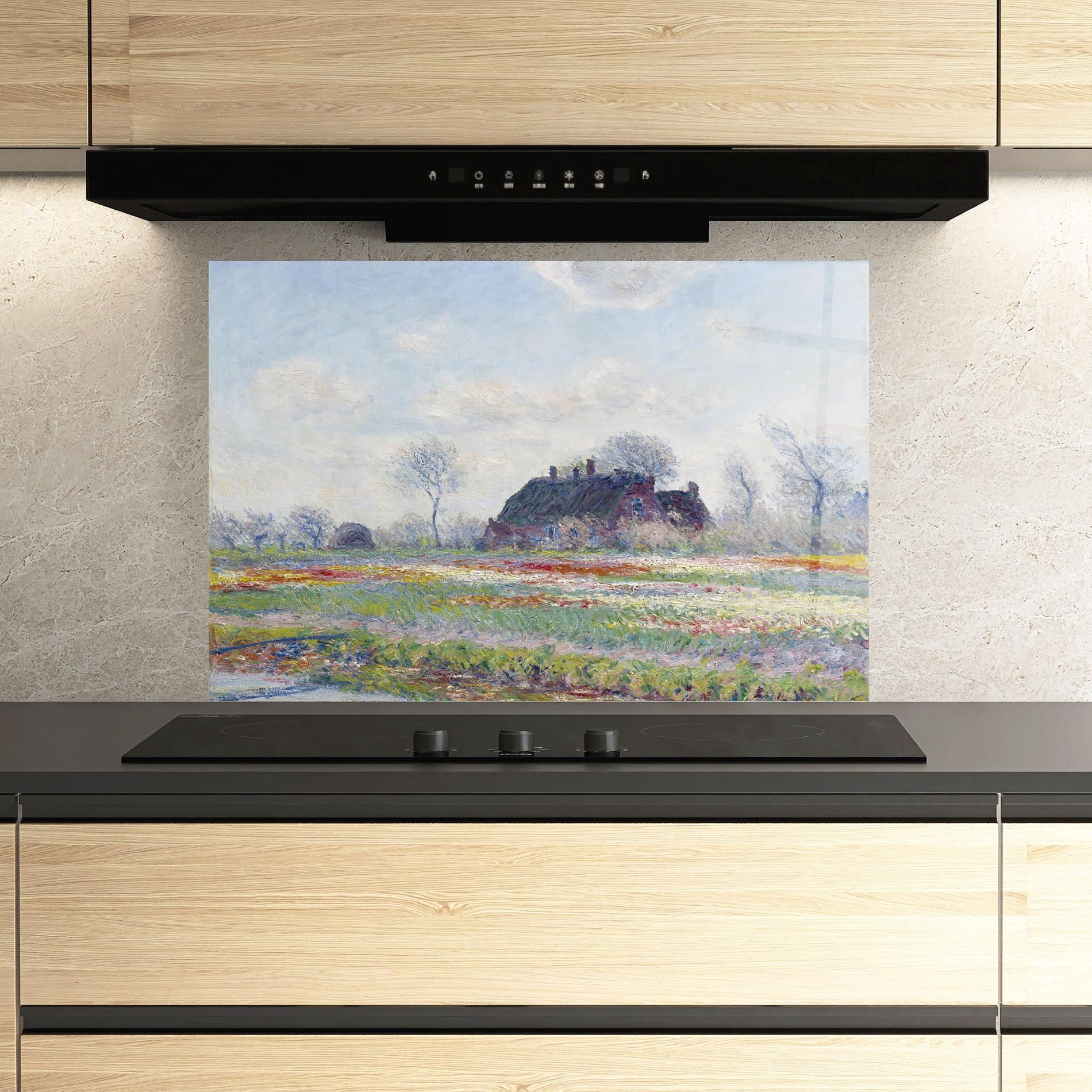 Panou Sticla Bucatarie Tulip Fields At Sassenheim mockup 3