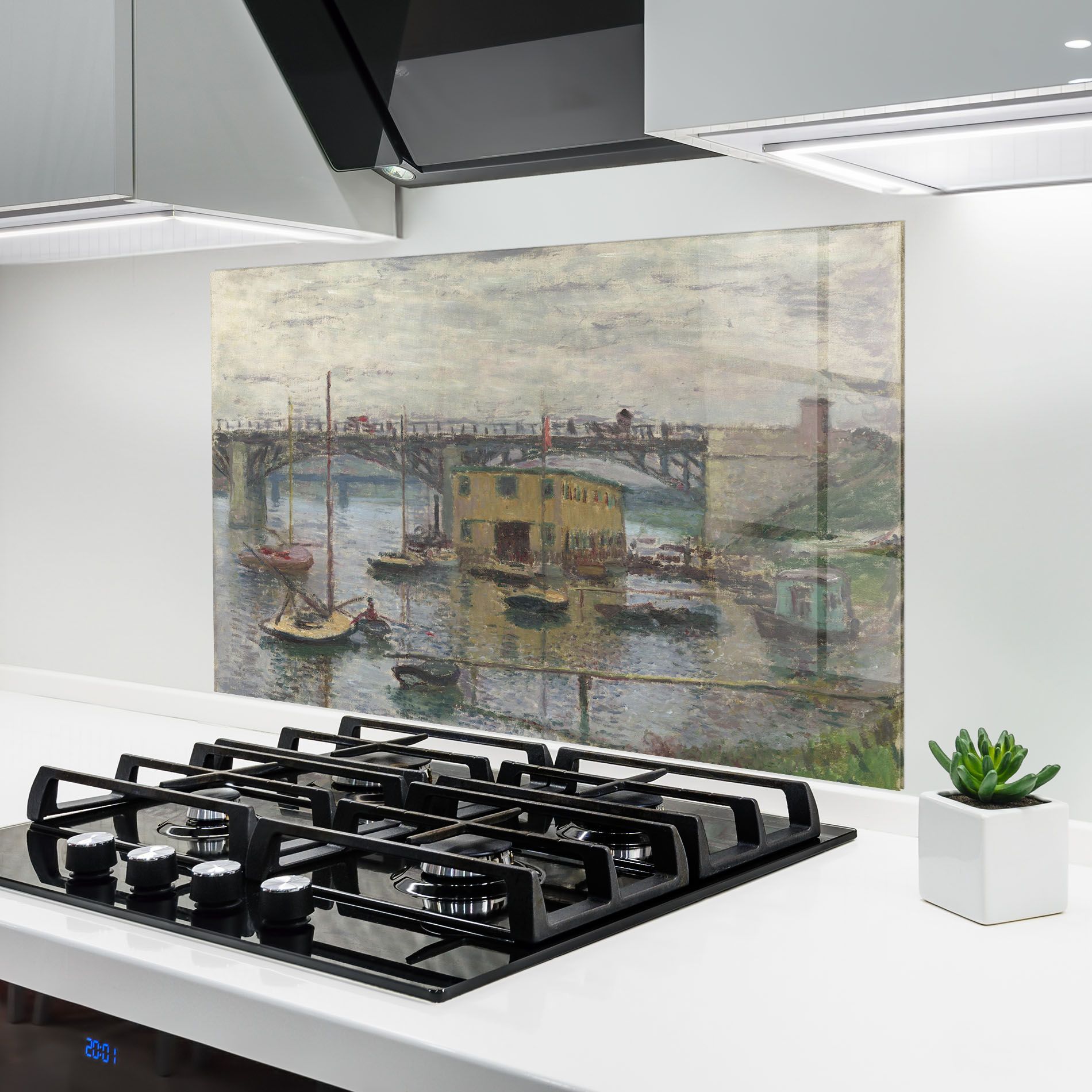 Bridge At Argenteuil Monet mockup 6