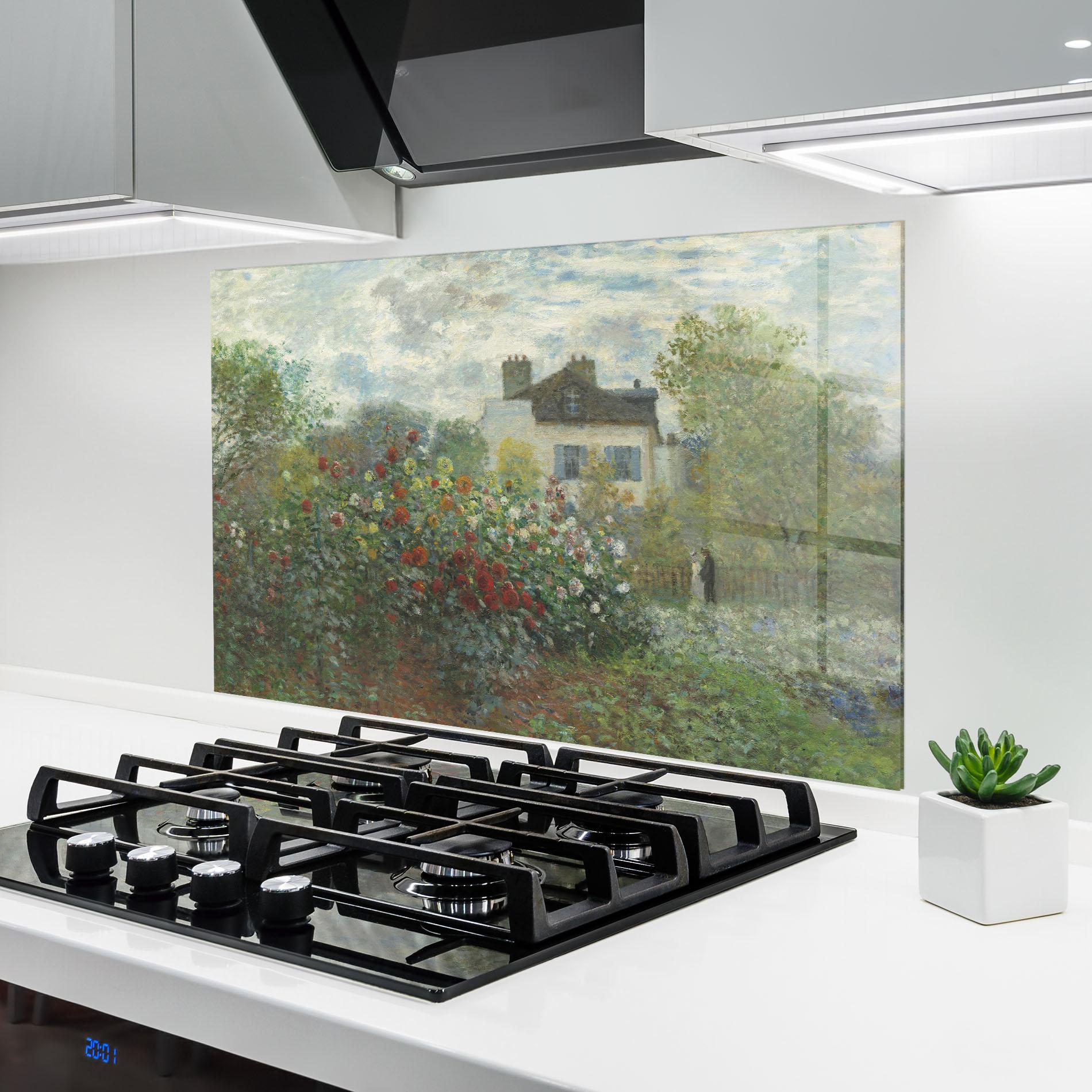 Panou Sticla Bucatarie Garden In Argenteuil mockup 6