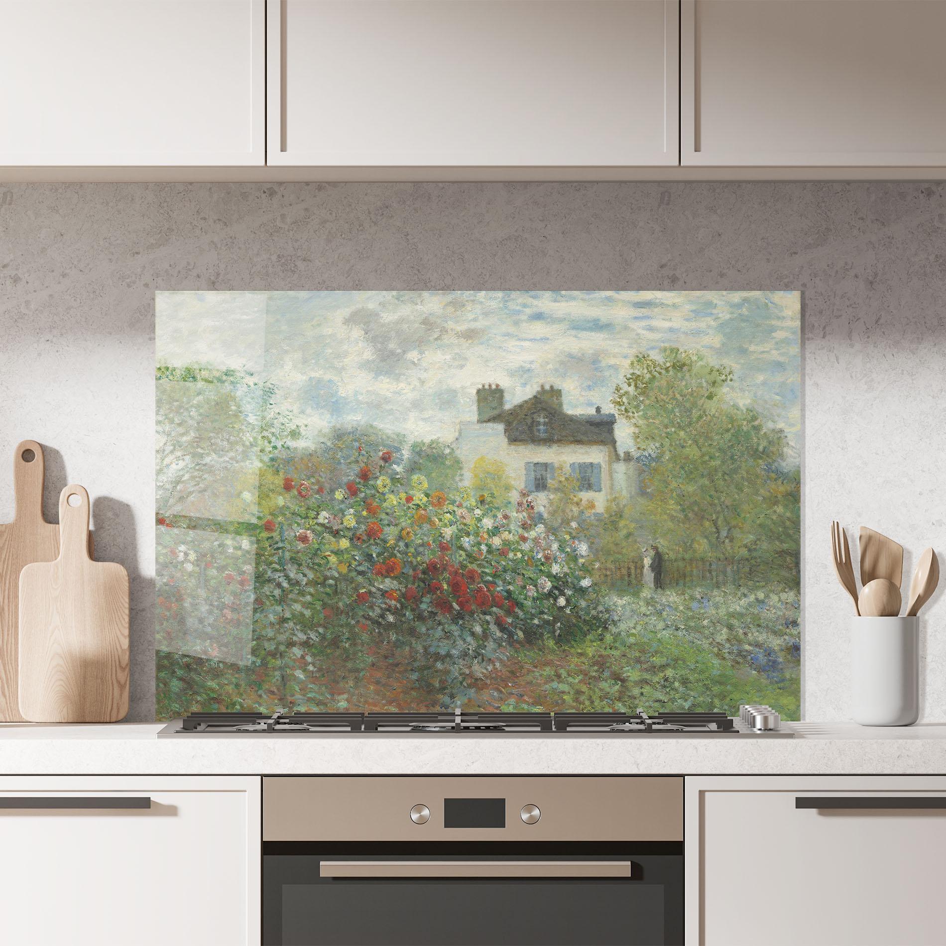 Panou Sticla Bucatarie Garden In Argenteuil mockup 7