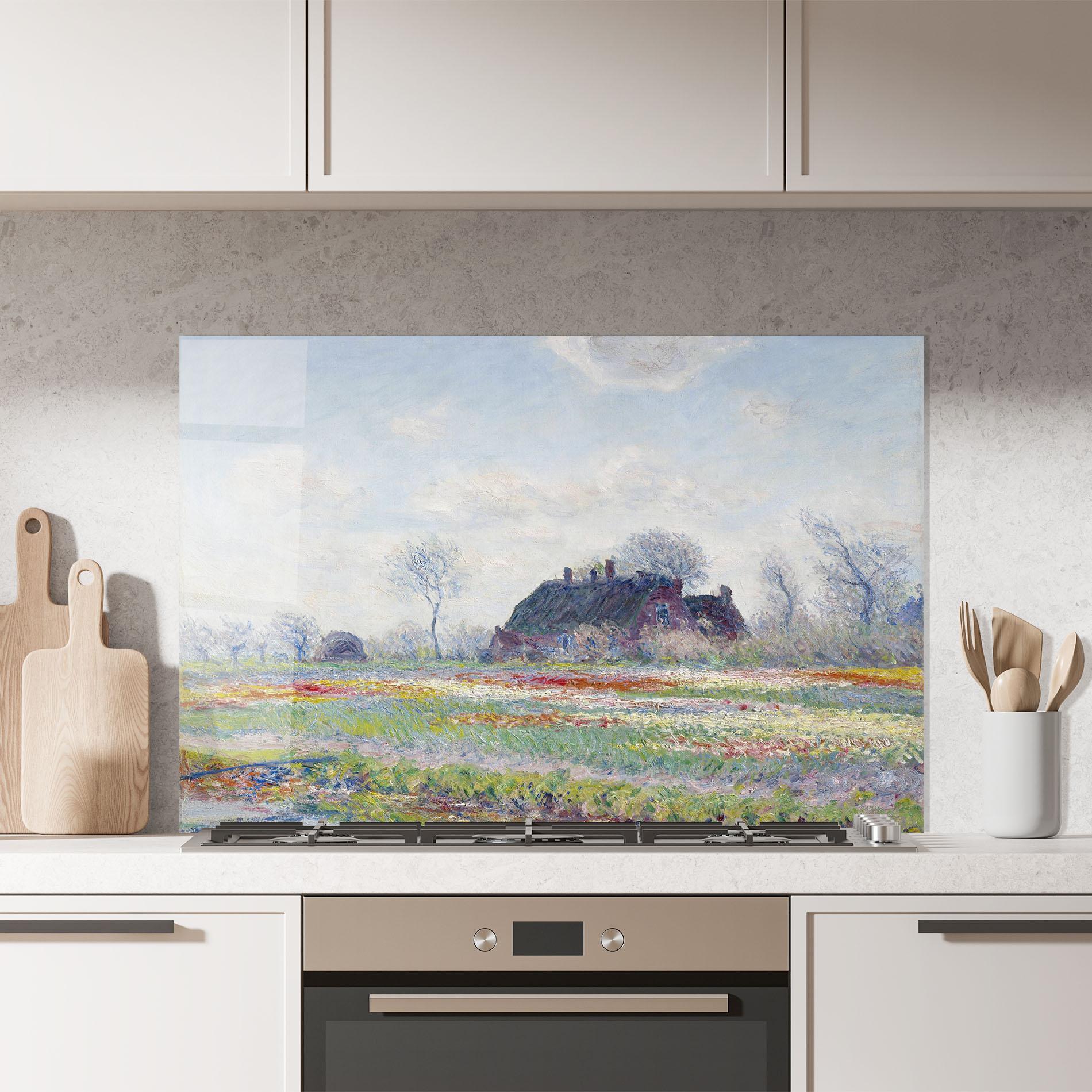 Panou Sticla Bucatarie Tulip Fields At Sassenheim mockup 7