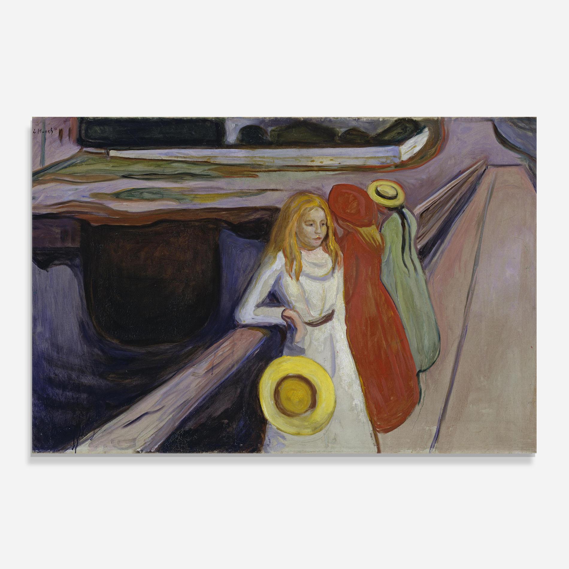 Panou Sticla Bucatarie Bridge Girls mockup 0