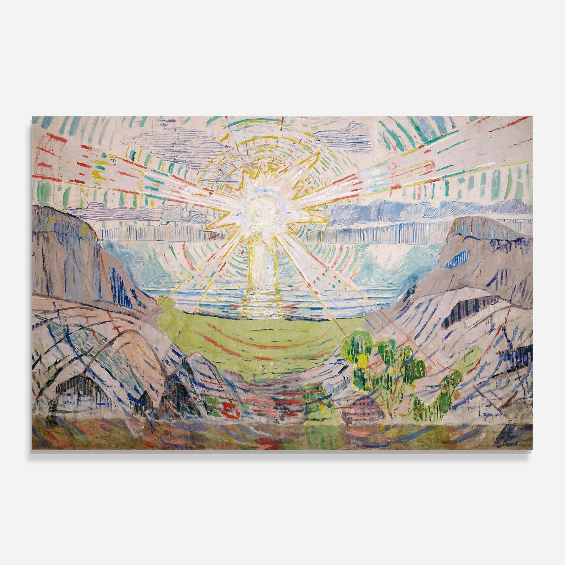 Panou Sticla Bucatarie The Sun Art mockup 0