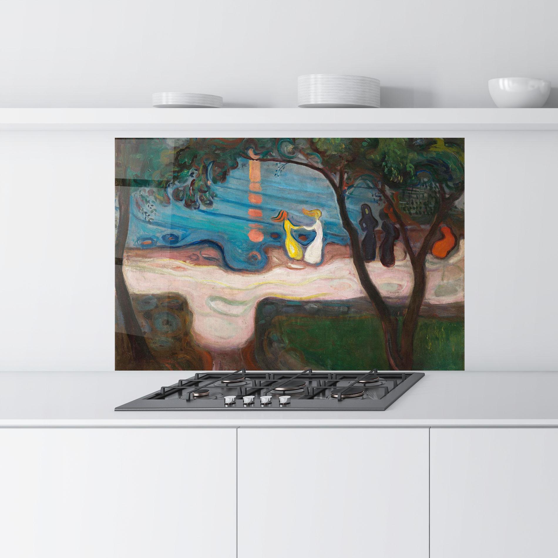 Panou Sticla Bucatarie Dance On The Beach mockup 9