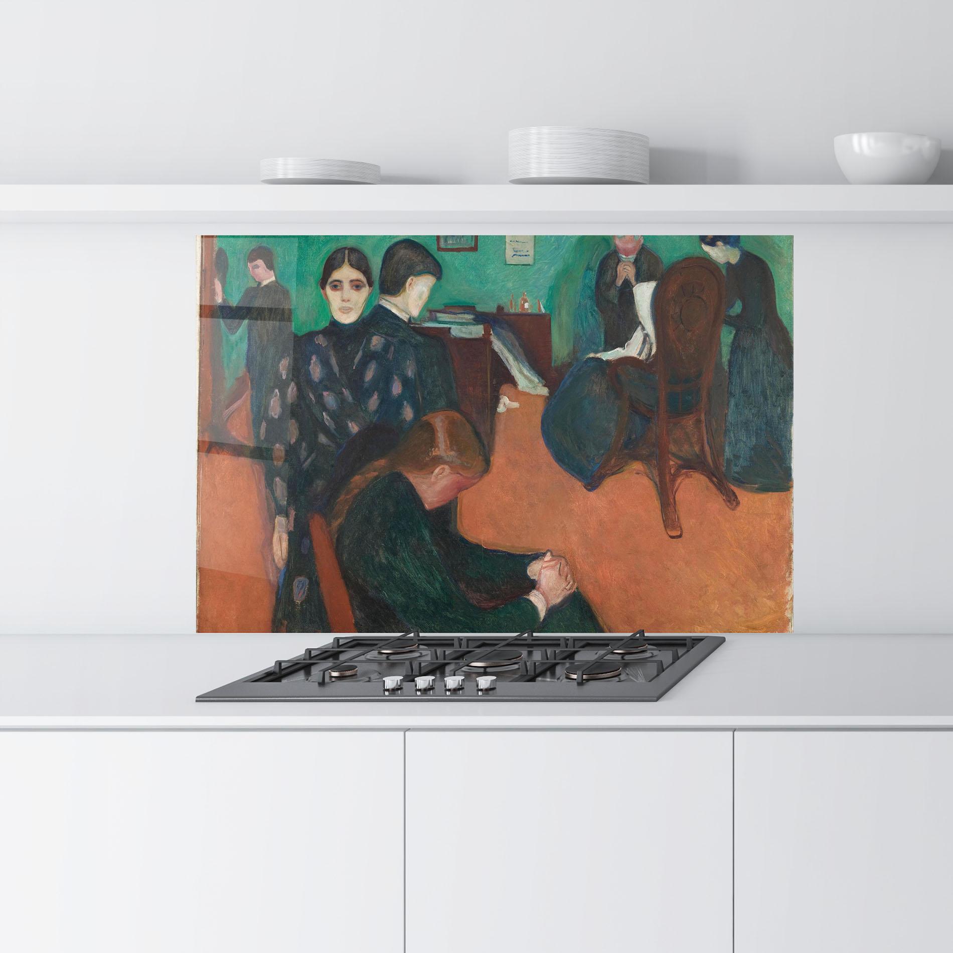 Panou Sticla Bucatarie Death In Sickroom mockup 9