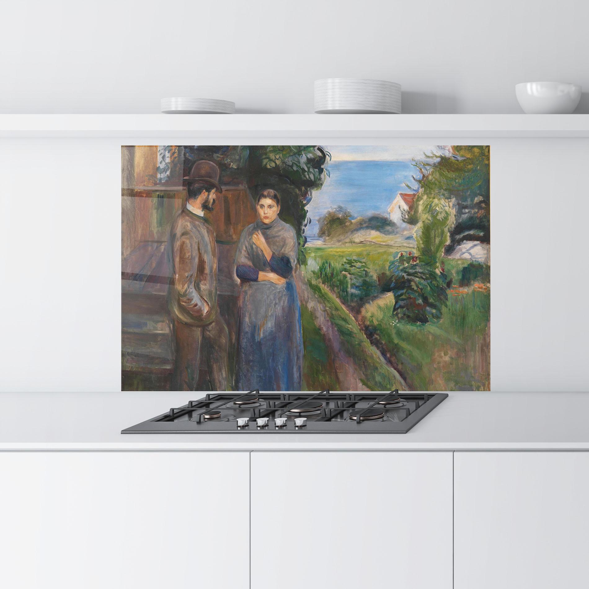 Panou Sticla Bucatarie Evening Passion mockup 9