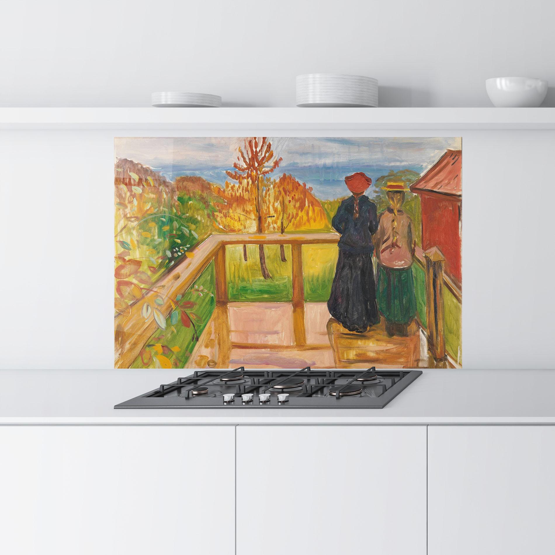 Panou Sticla Bucatarie On The Veranda mockup 9