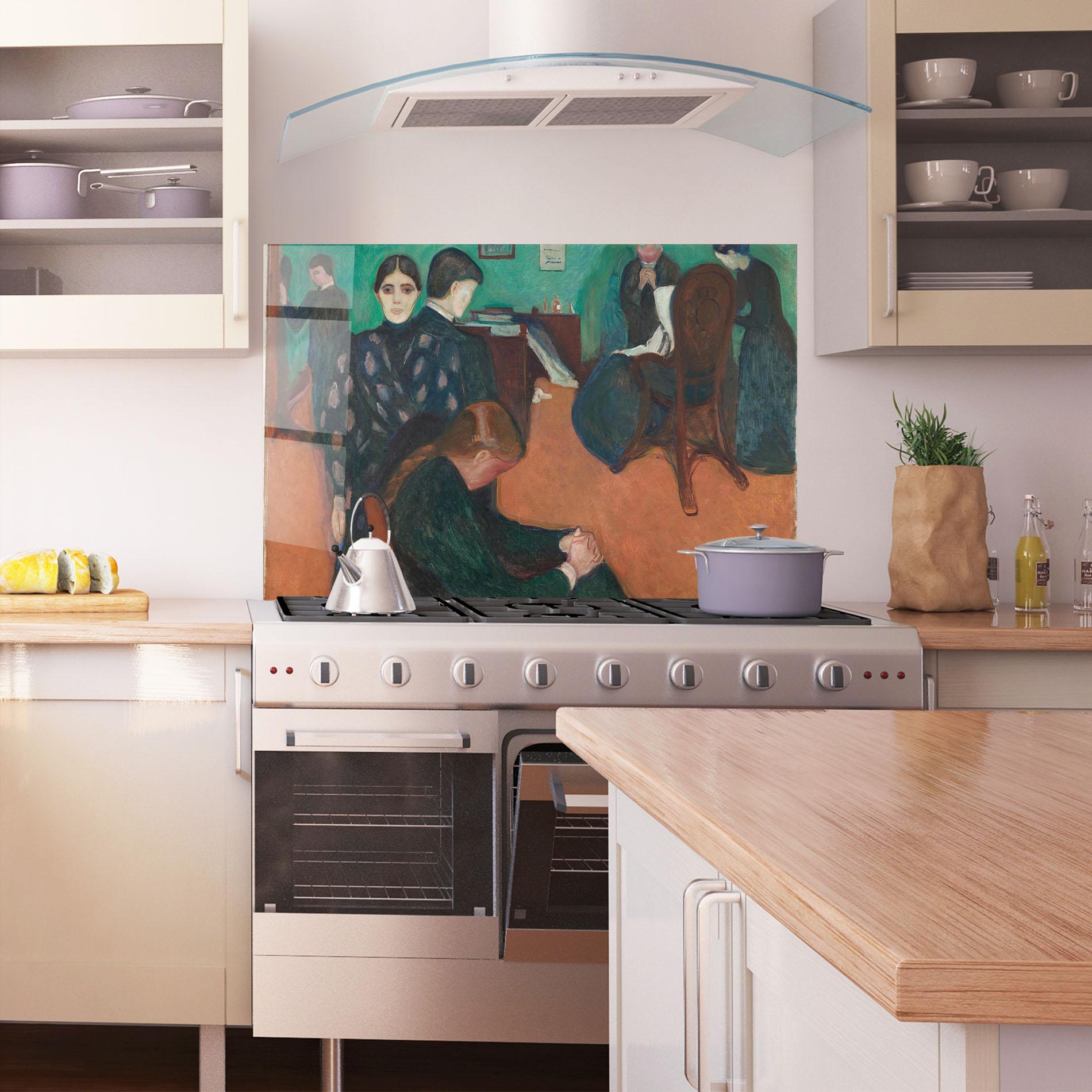 Panou Sticla Bucatarie Death In Sickroom mockup 1