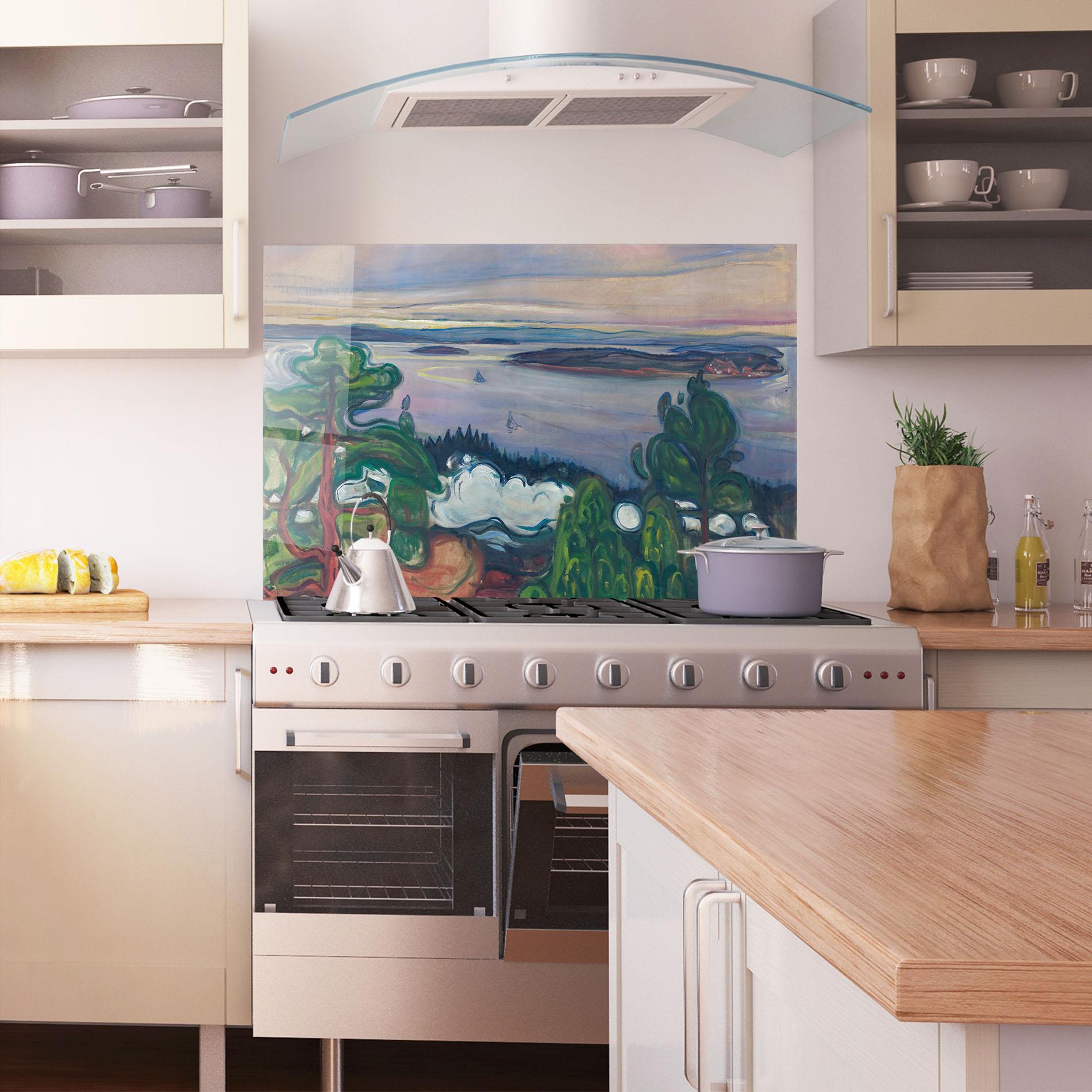 Panou Sticla Bucatarie Train Smoke mockup 1