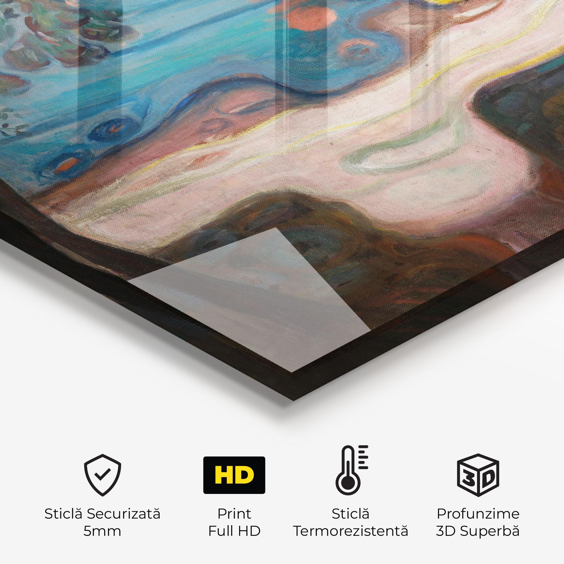 Panou Sticla Bucatarie Dance On The Beach mockup 2