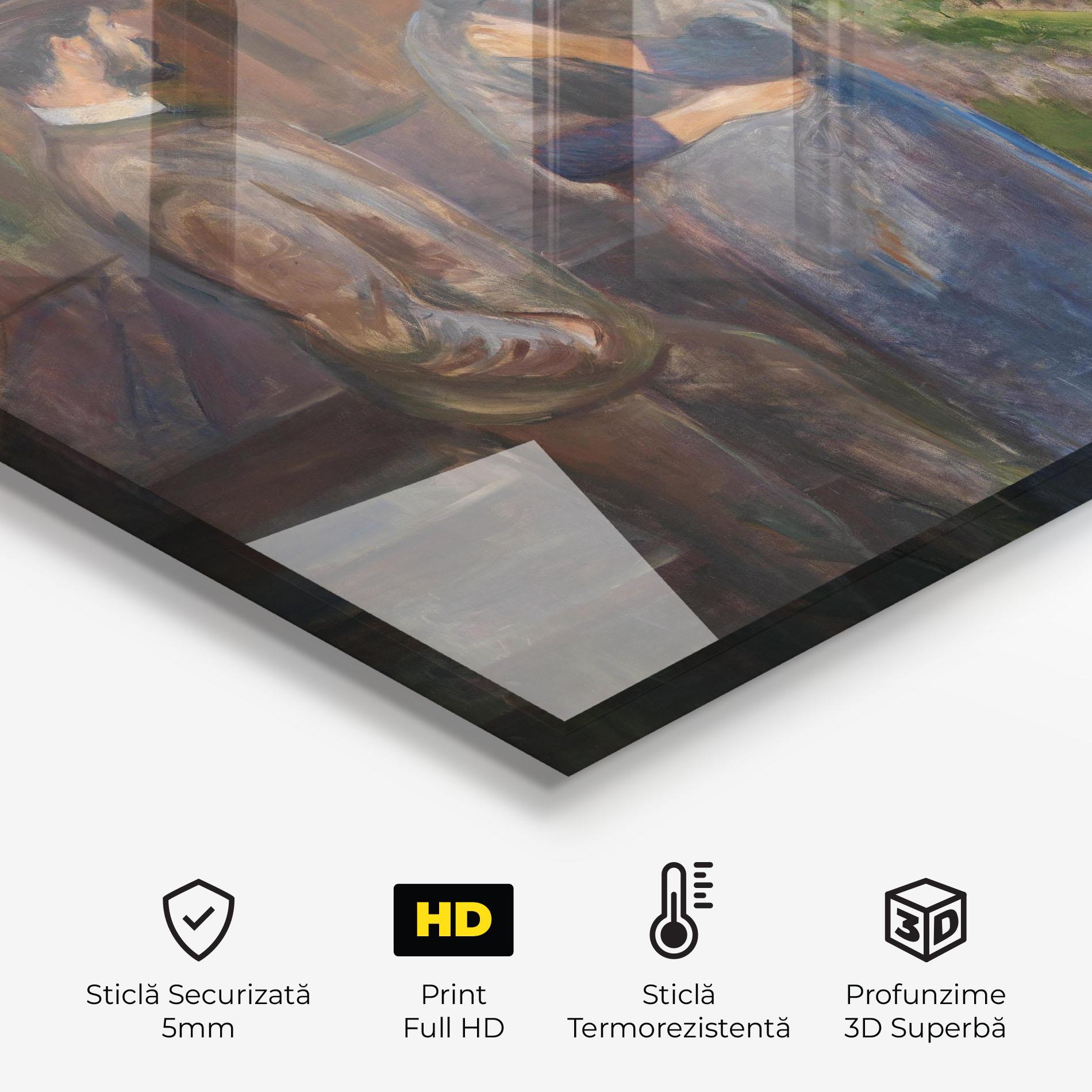 Panou Sticla Bucatarie Evening Passion mockup 2