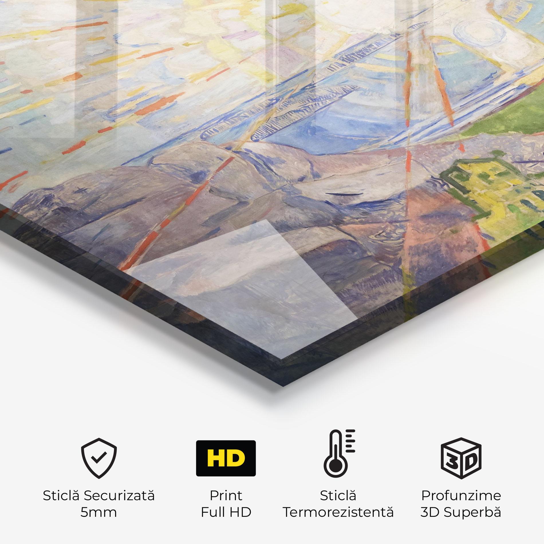 Panou Sticla Bucatarie The Sun mockup 2