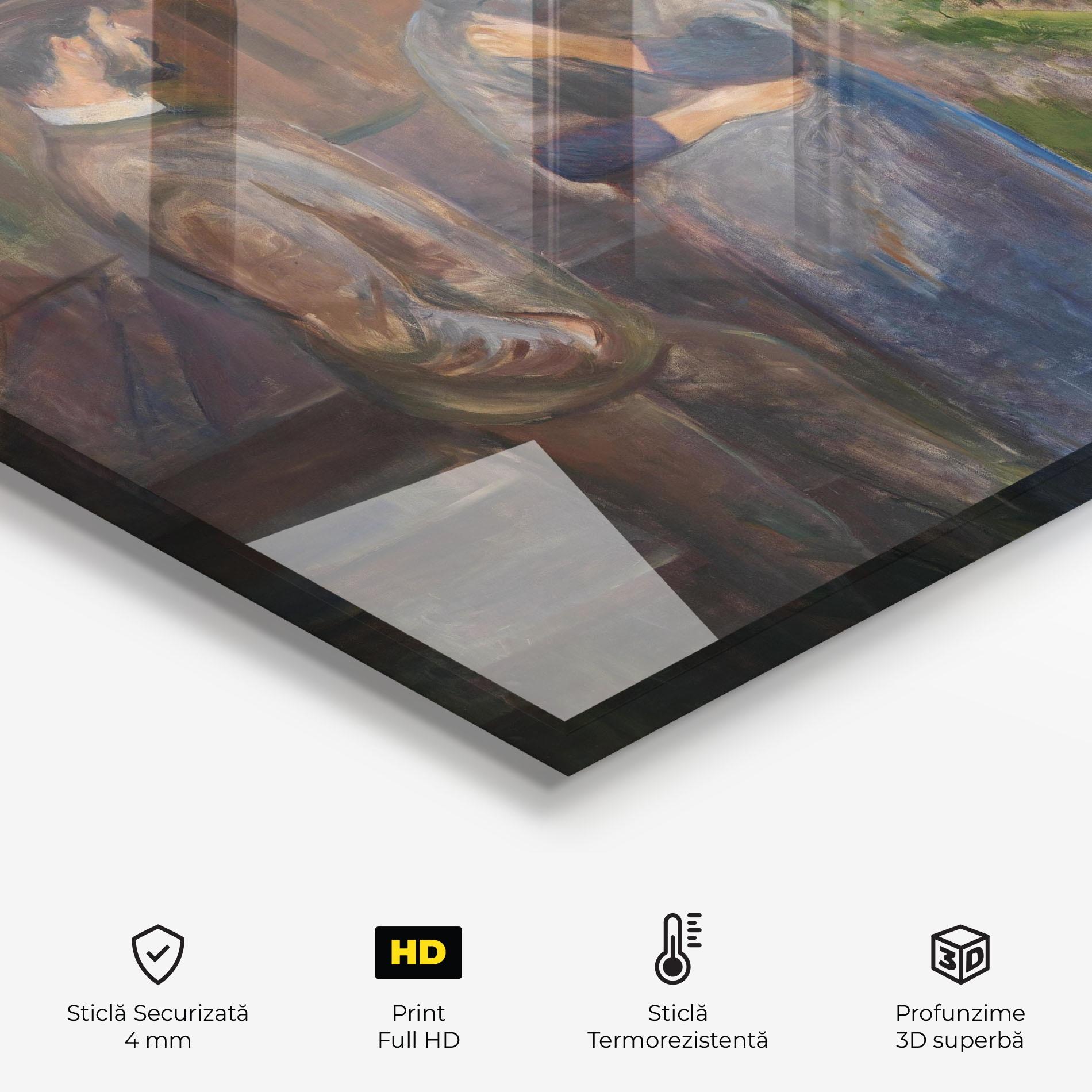 Panou Sticla Bucatarie Evening Passion mockup 2