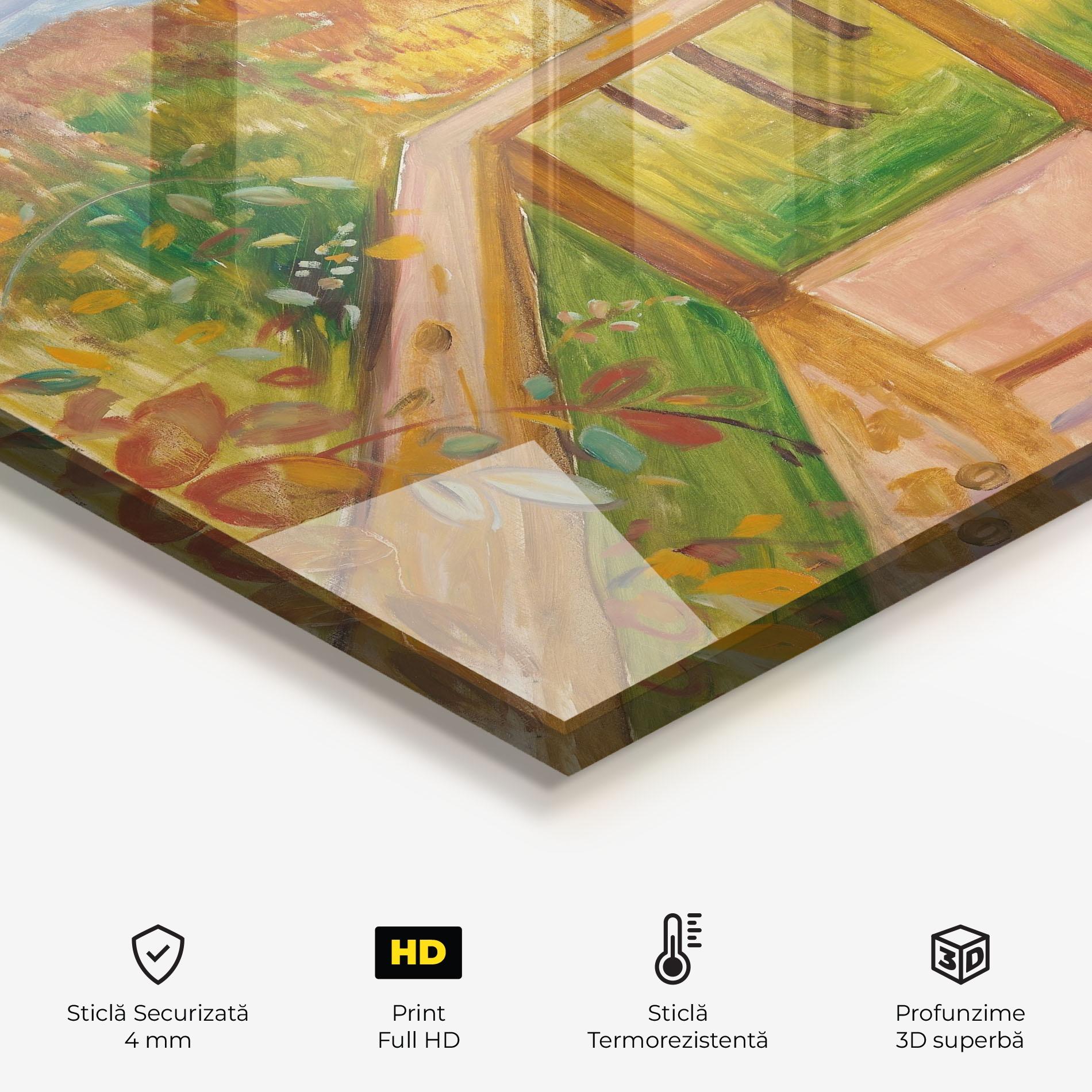 Panou Sticla Bucatarie On The Veranda mockup 2