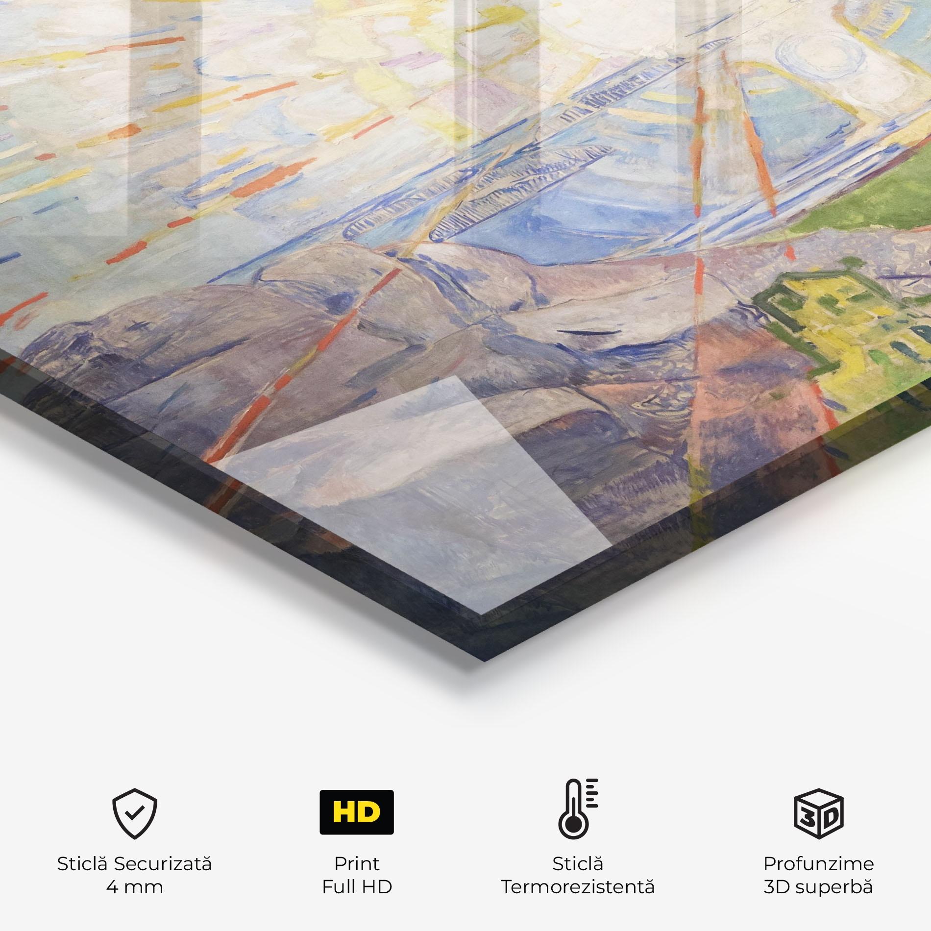 Panou Sticla Bucatarie The Sun mockup 2