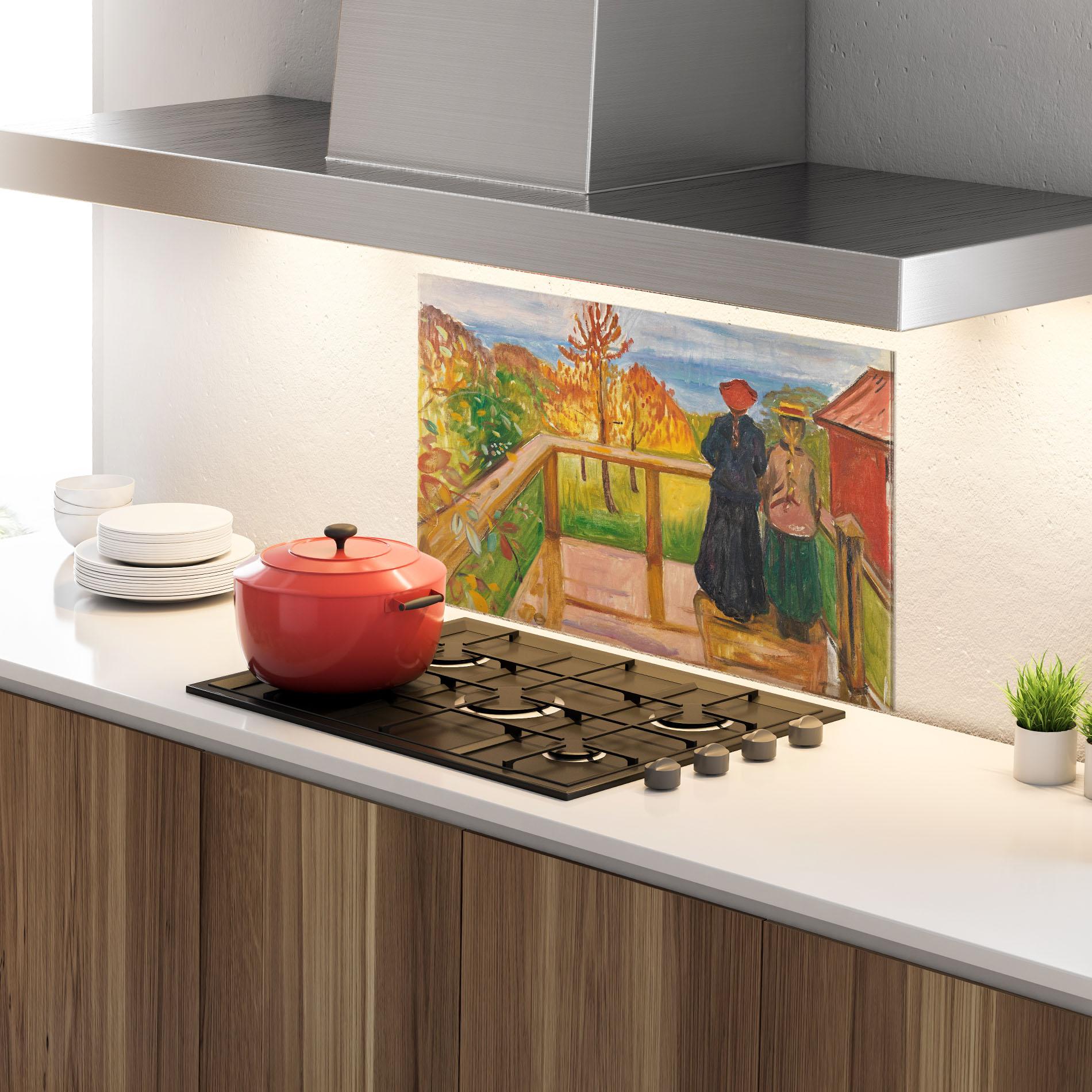 Panou Sticla Bucatarie On The Veranda mockup 4