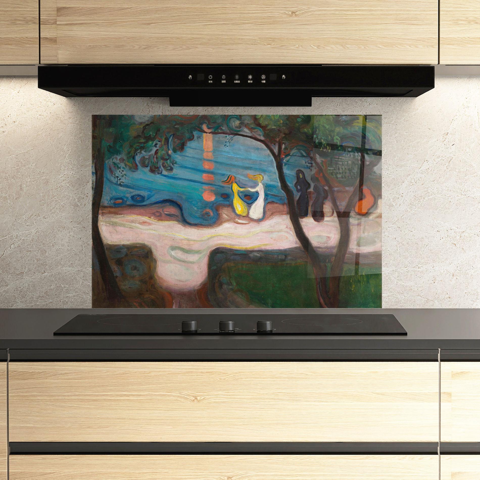 Panou Sticla Bucatarie Dance On The Beach mockup 3