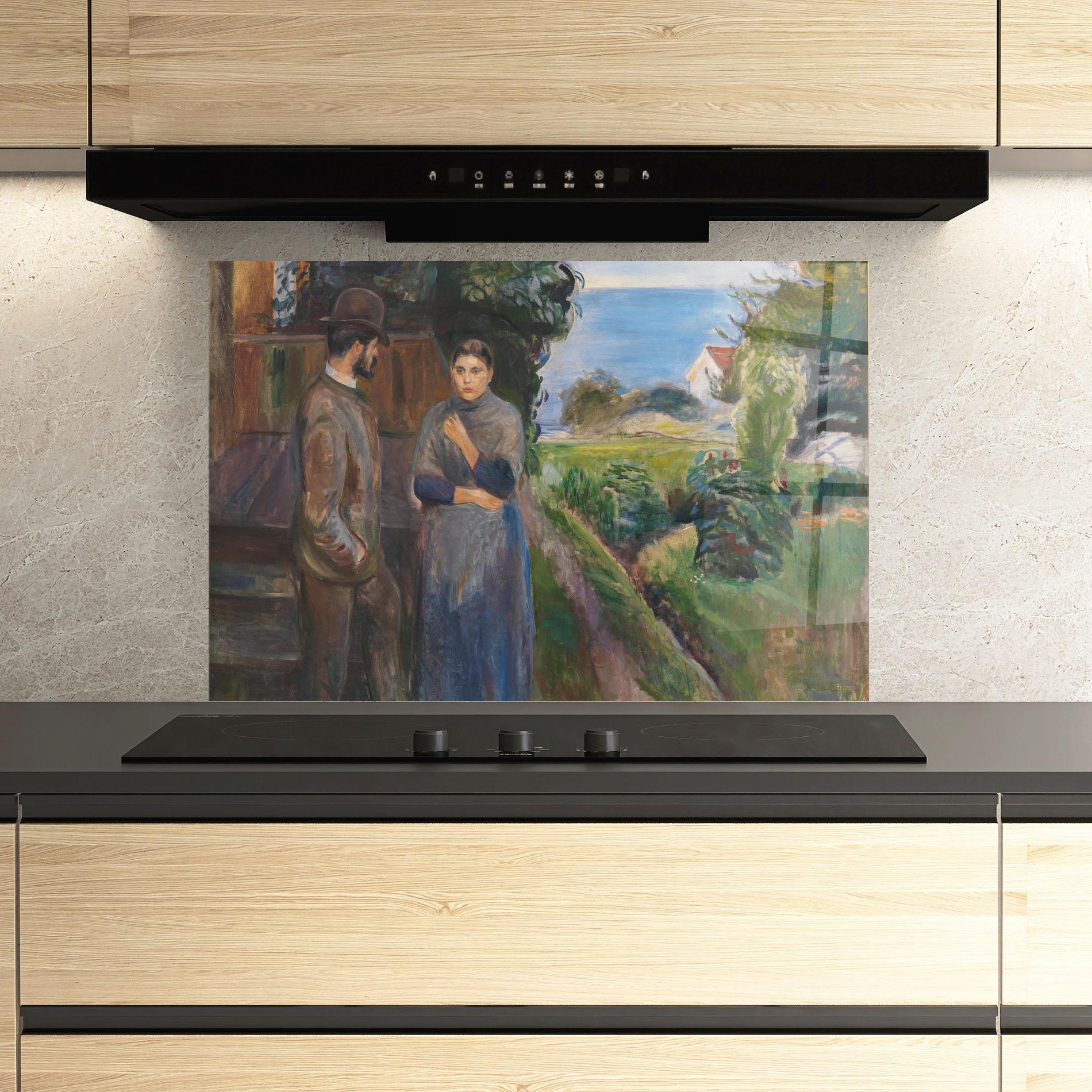 Panou Sticla Bucatarie Evening Passion mockup 3