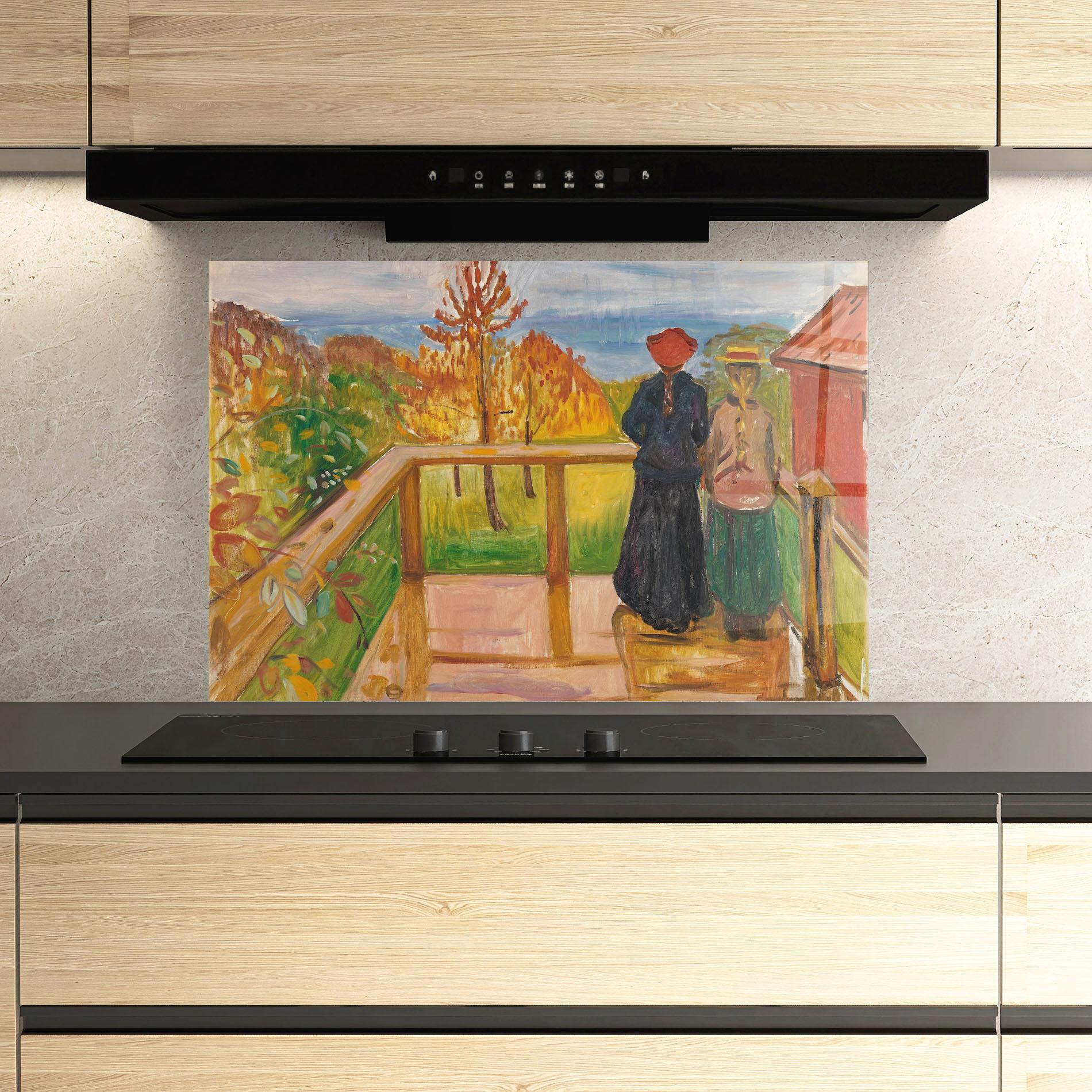 Panou Sticla Bucatarie On The Veranda mockup 3