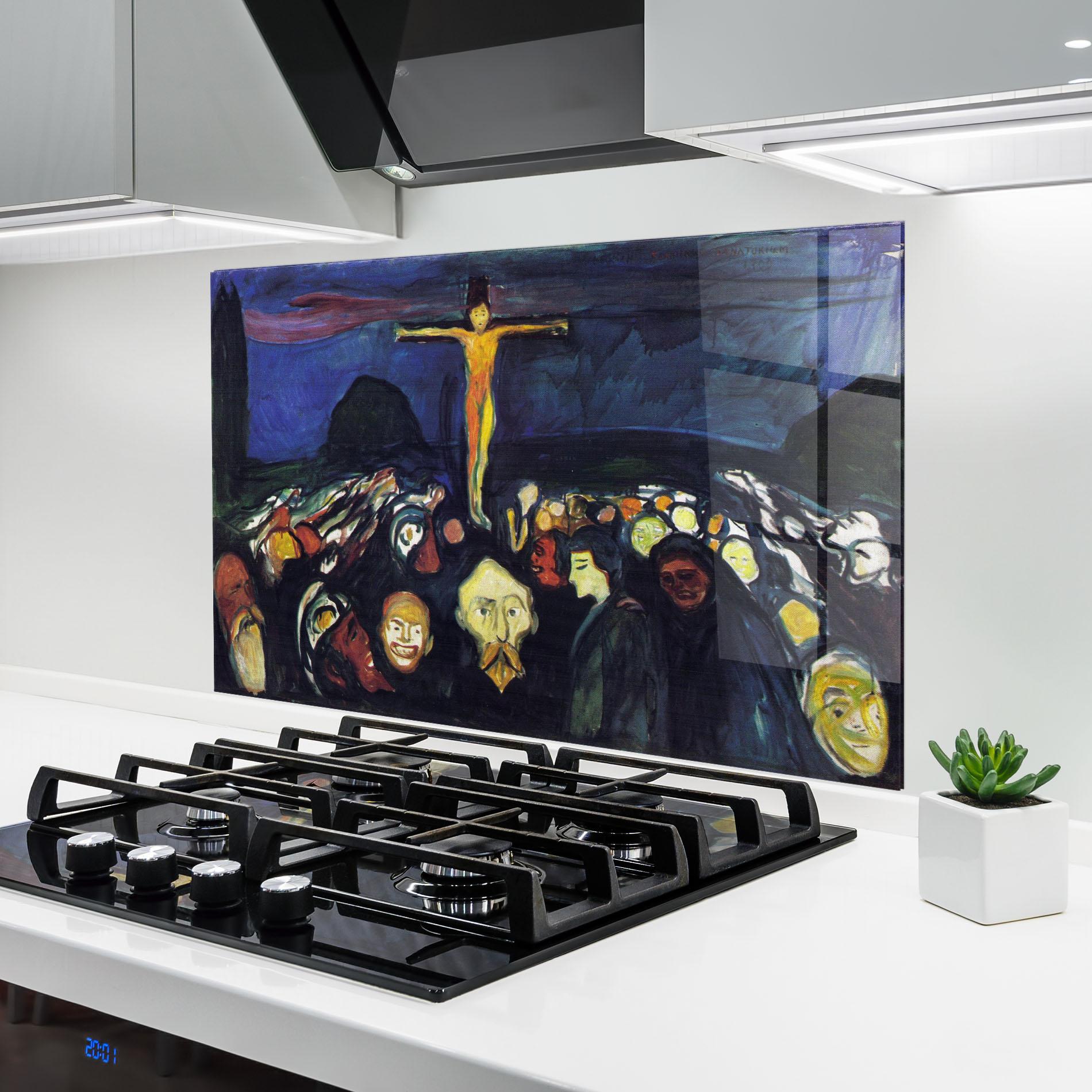 Panou Sticla Bucatarie Golgotha mockup 6