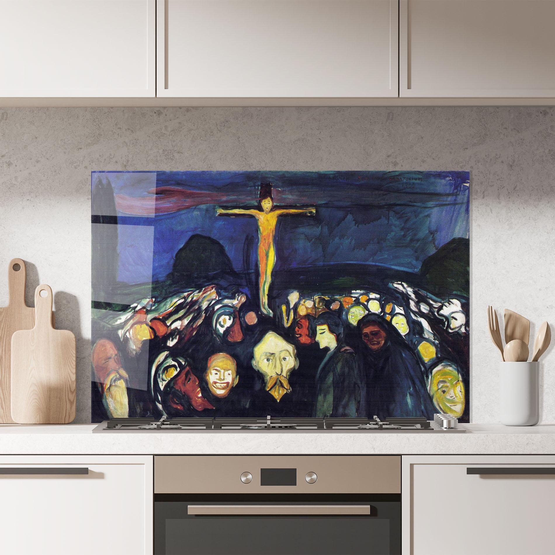 Panou Sticla Bucatarie Golgotha mockup 7