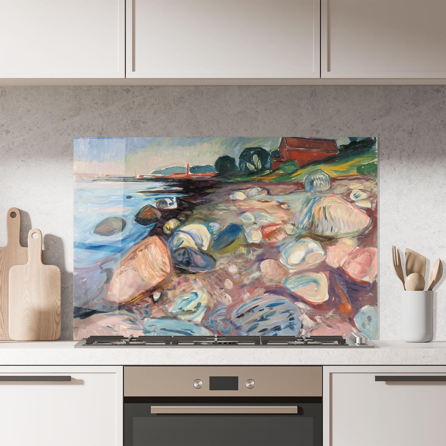 Panou Sticla Bucatarie Shore Red House mockup 7