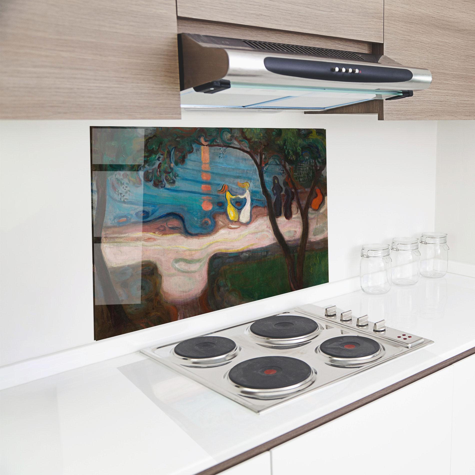 Panou Sticla Bucatarie Dance On The Beach mockup 8