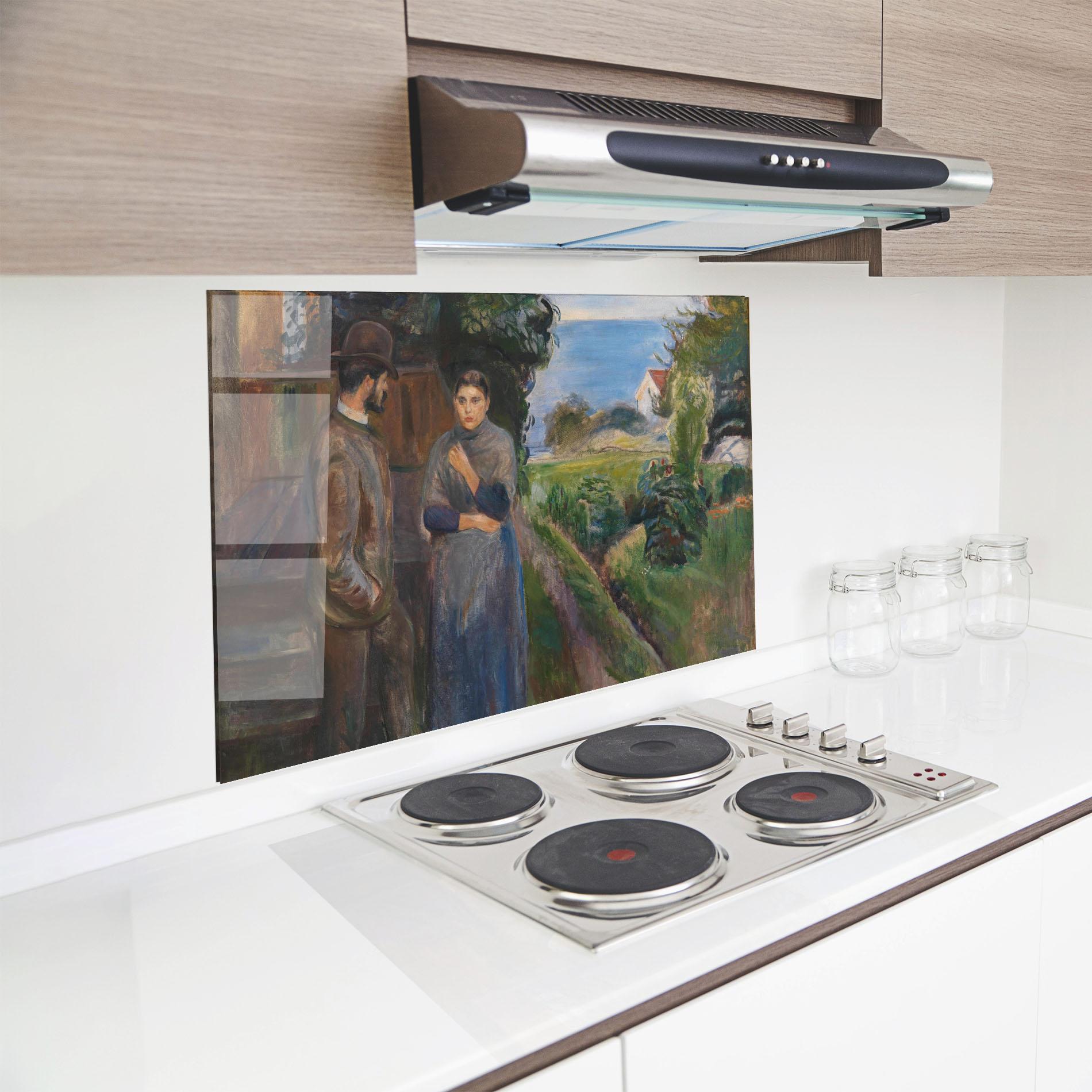 Panou Sticla Bucatarie Evening Passion mockup 8