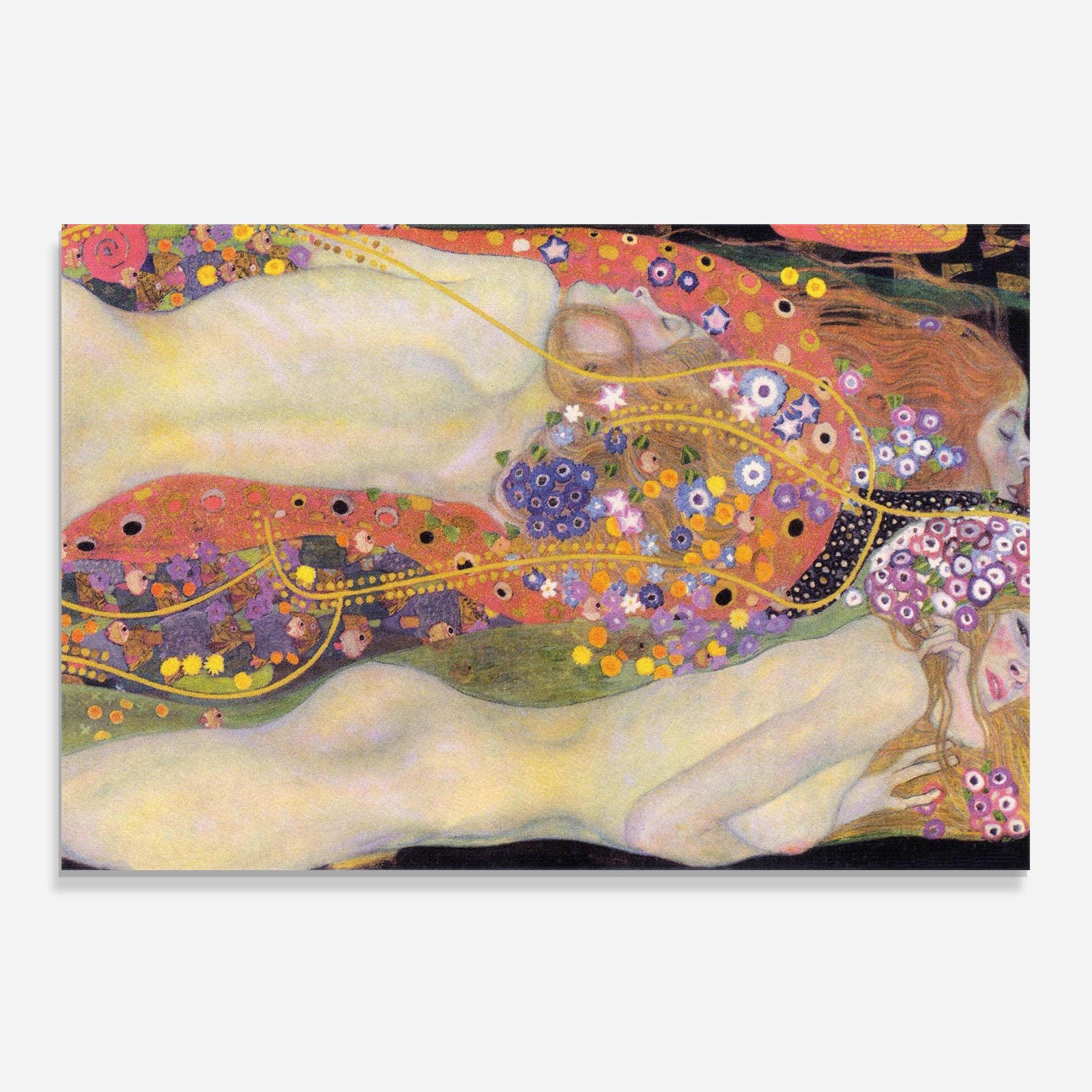 Panou Sticla Bucatarie Water Serpents Ii mockup 0