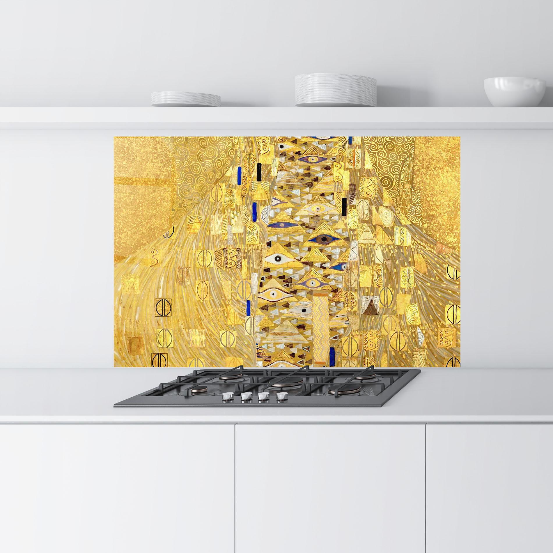 Panou Sticla Bucatarie Adele Bloch Bauer mockup 9