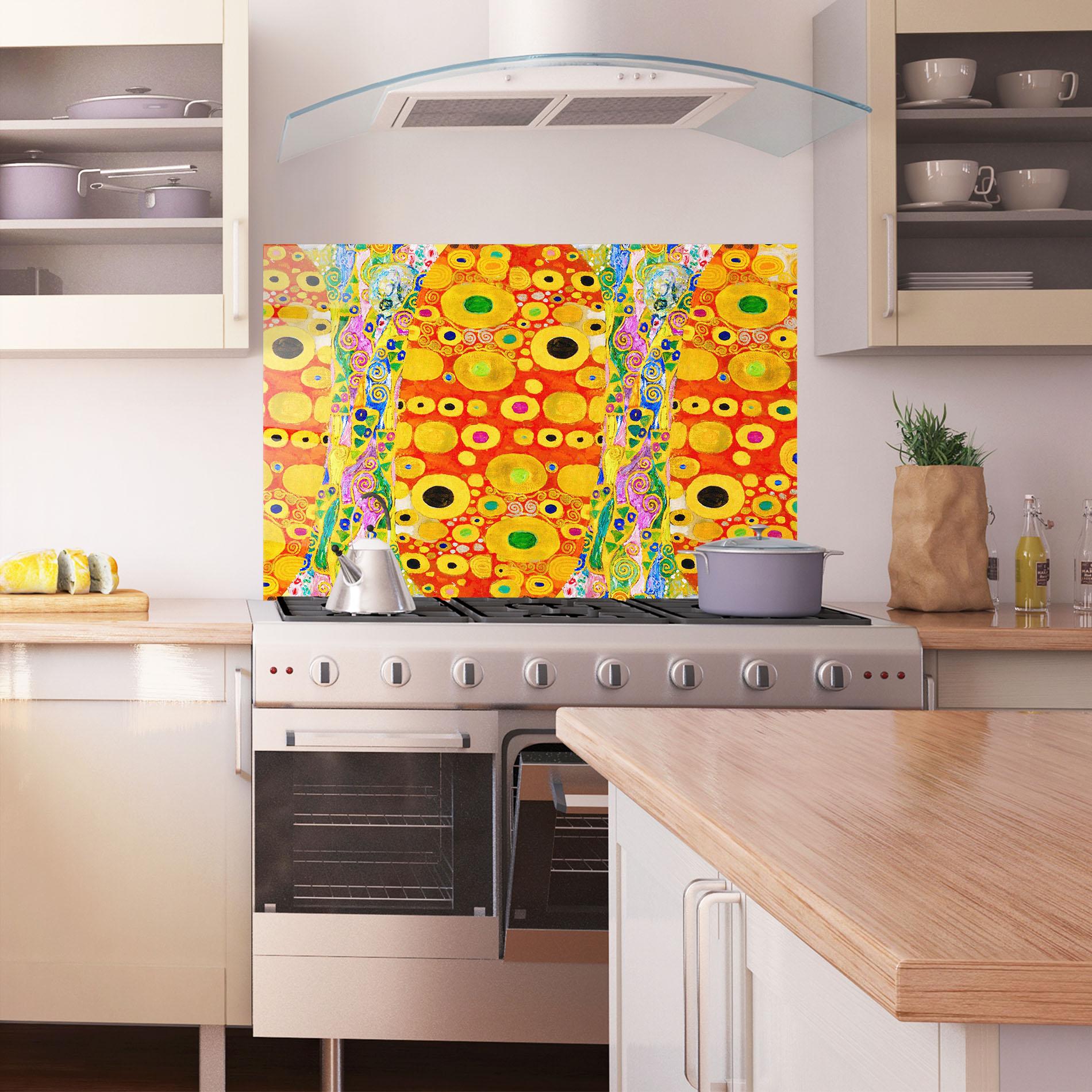 Panou Sticla Bucatarie Hope Ii Patterned mockup 1