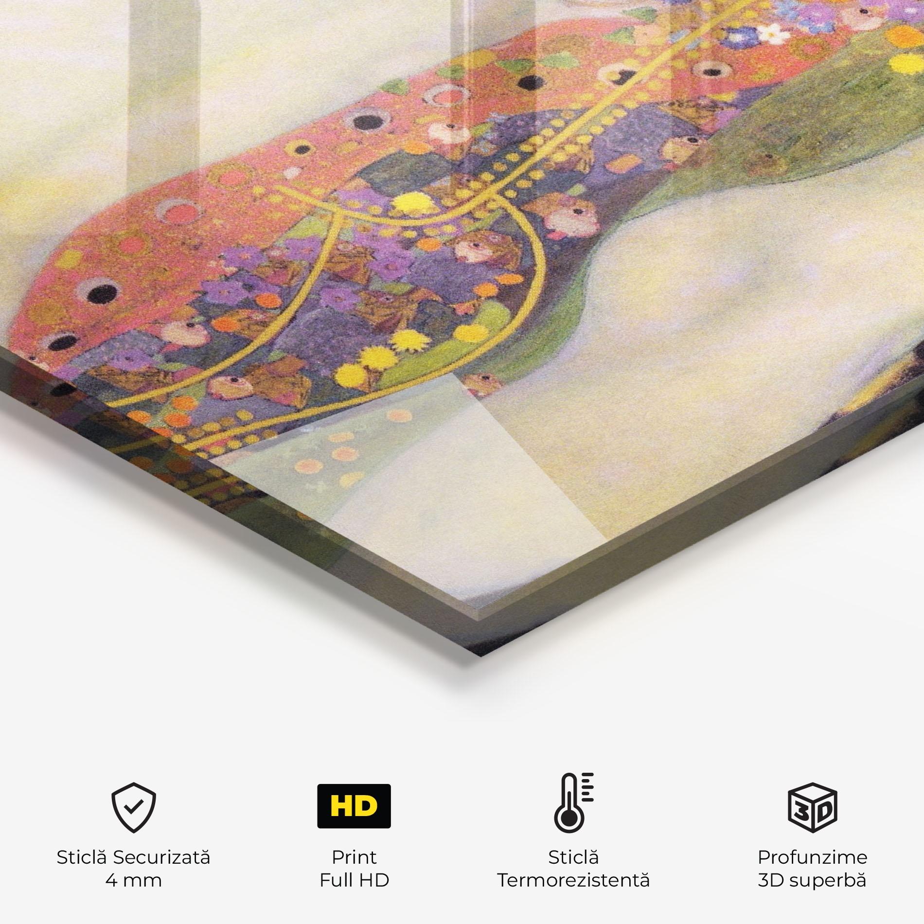 Panou Sticla Bucatarie Water Serpents Ii mockup 2