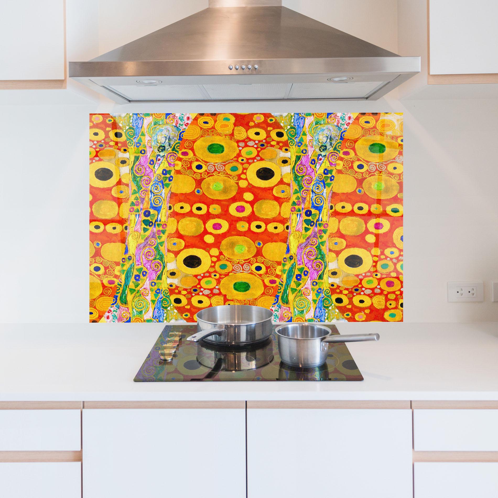 Panou Sticla Bucatarie Hope Ii Patterned mockup 5