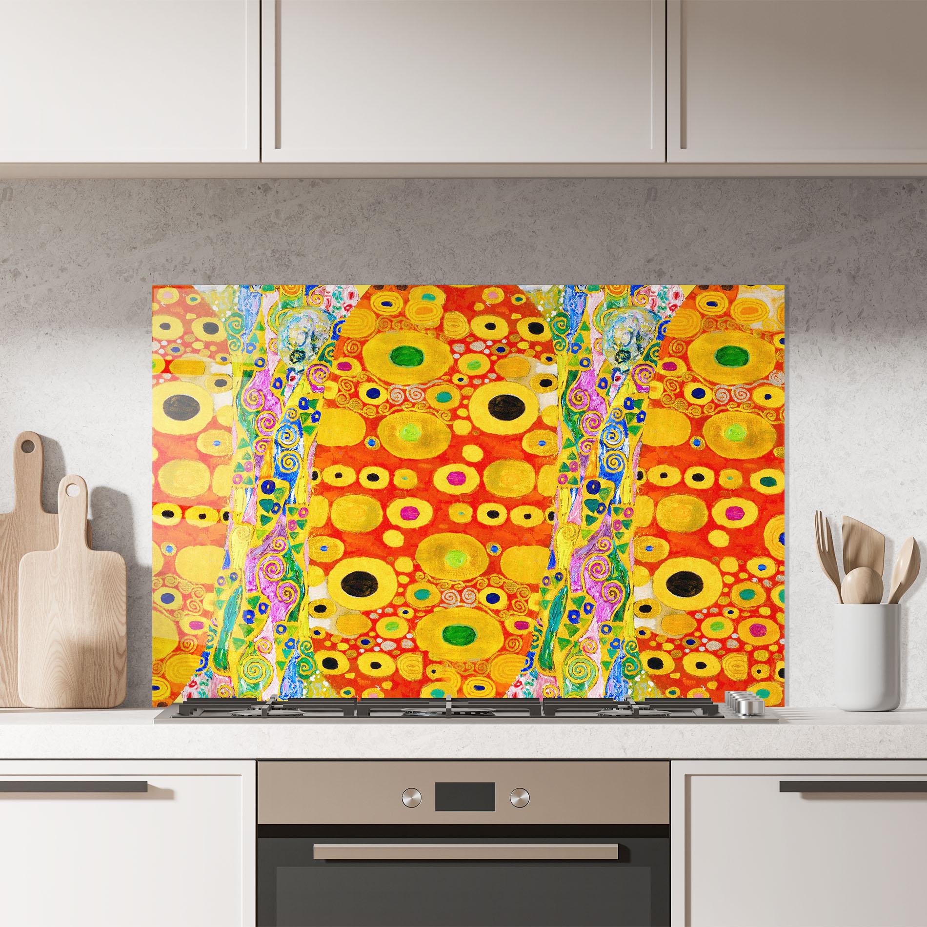 Panou Sticla Bucatarie Hope Ii Patterned mockup 7