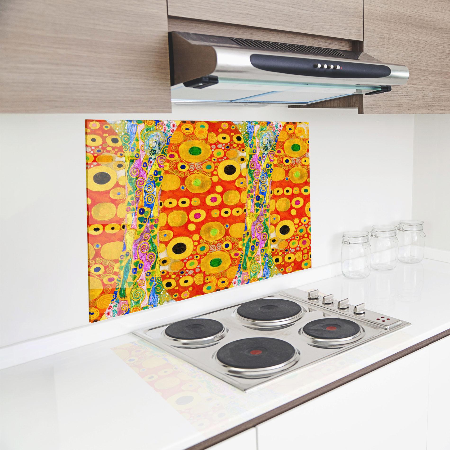 Panou Sticla Bucatarie Hope Ii Patterned mockup 8