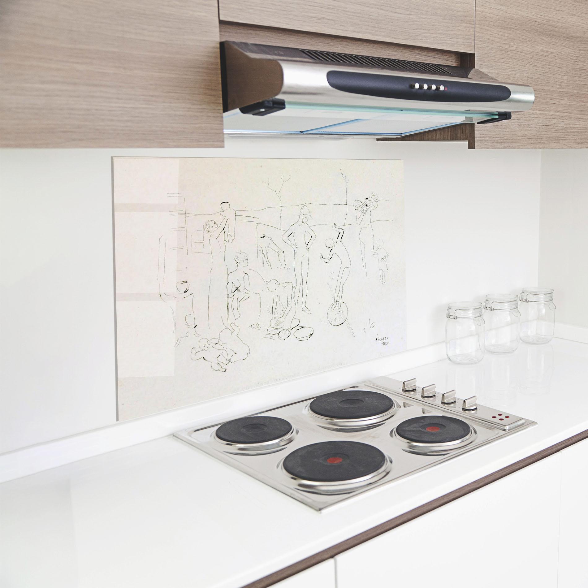 Panou Sticla Bucatarie The Acrobats mockup 8