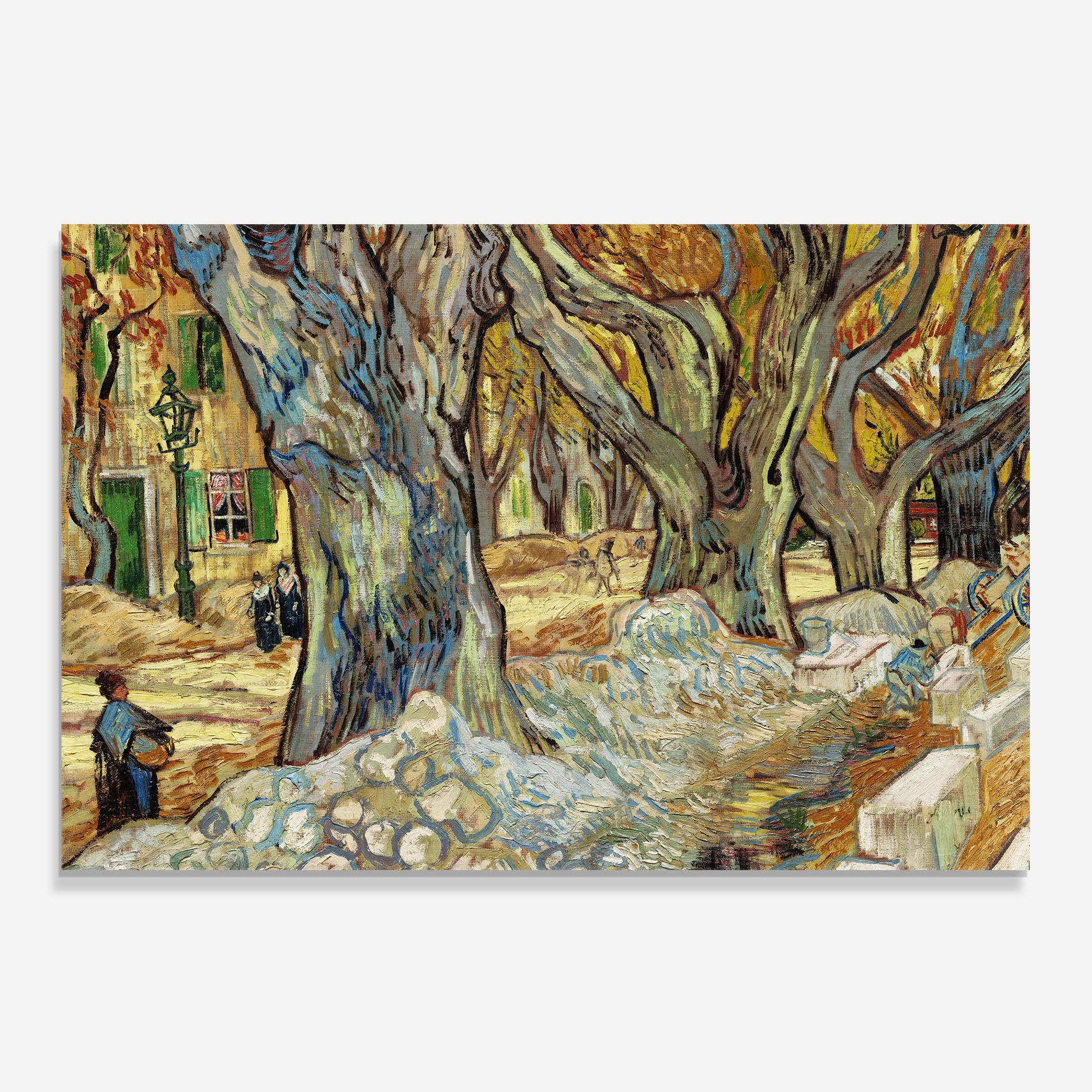 Panou Sticla Bucatarie The Large Plane Trees mockup 0