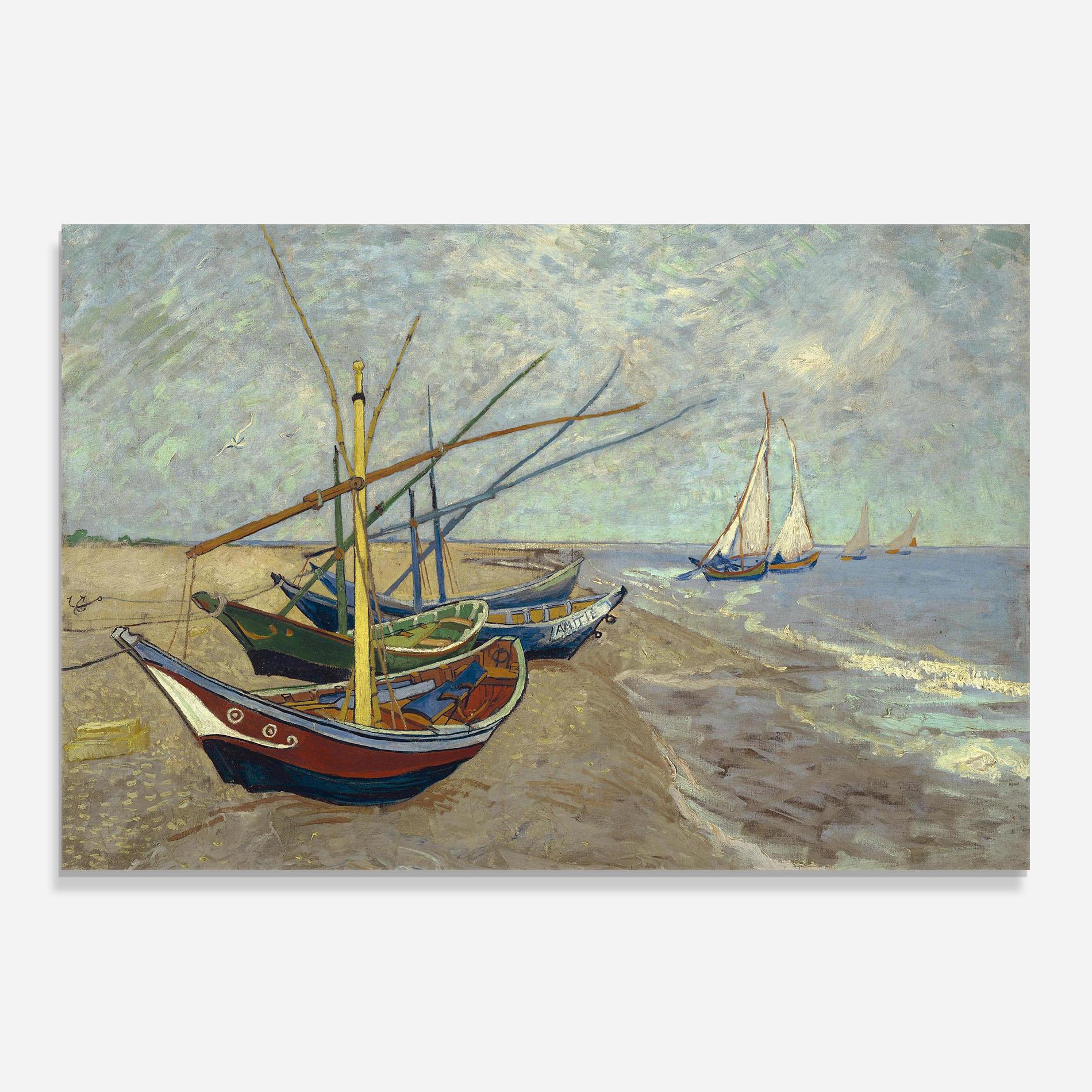 Panou Sticla Bucatarie Vissersboten Les Saintes Maries mockup 0