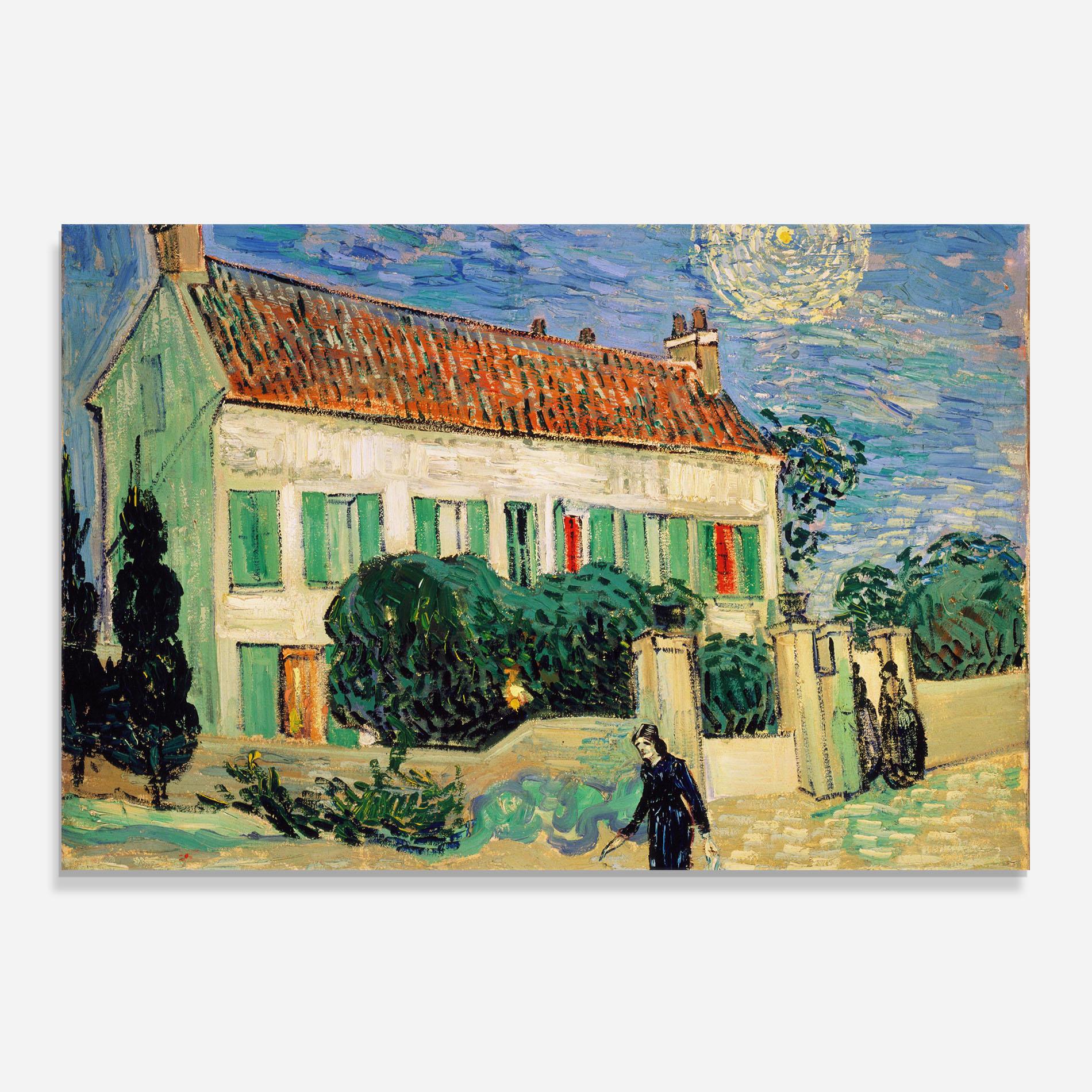 Panou Sticla Bucatarie White House Night mockup 0