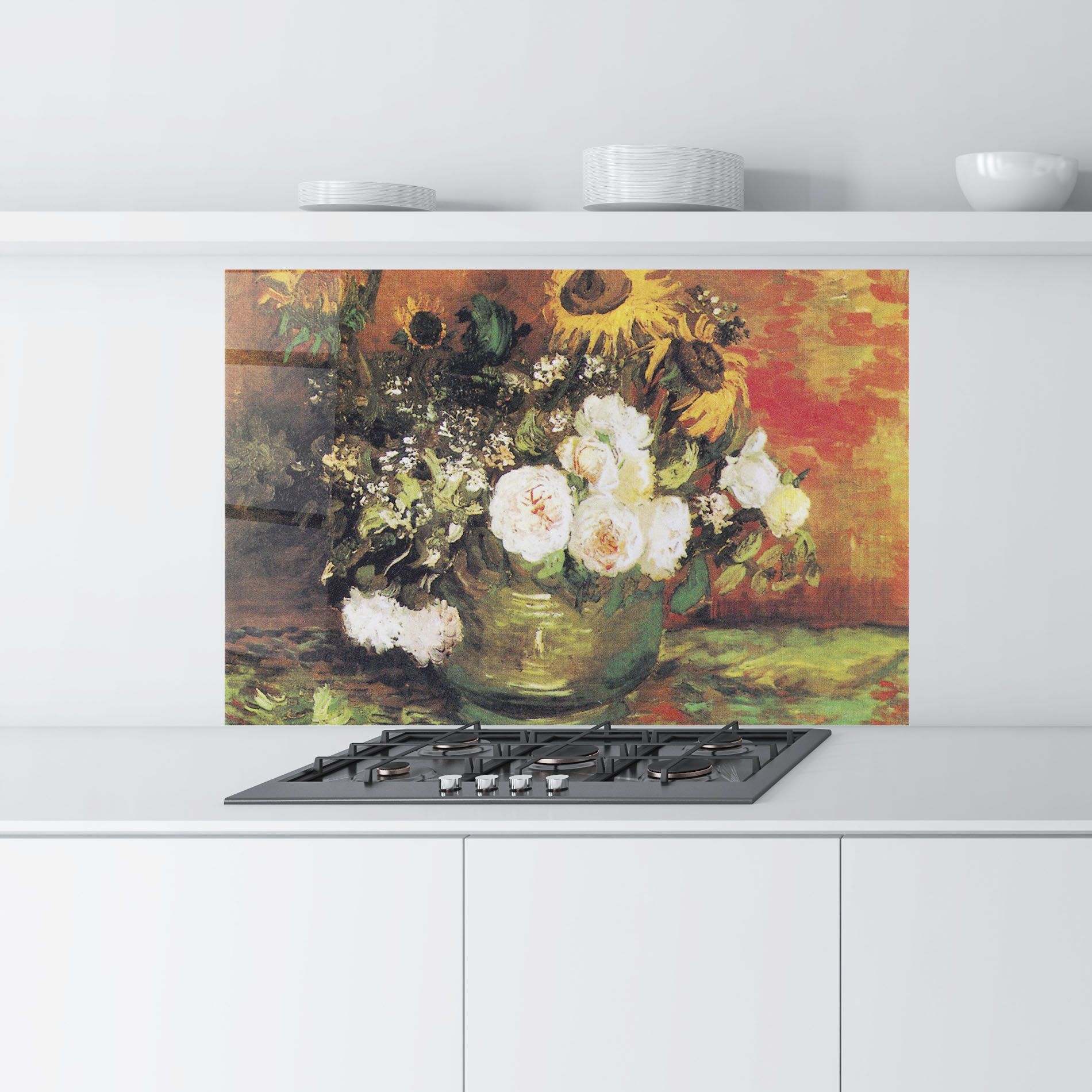 Bowl With Sunflowers mockup 9